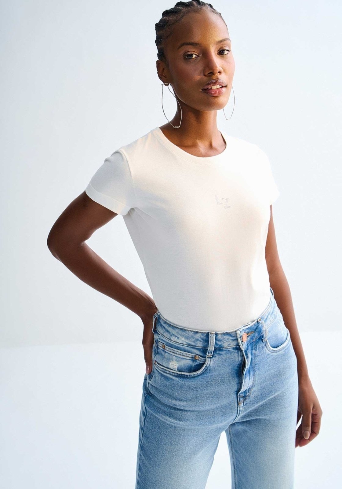Blusa Lez a Lez Presenteável Manga Curta em Malha Prime Basic