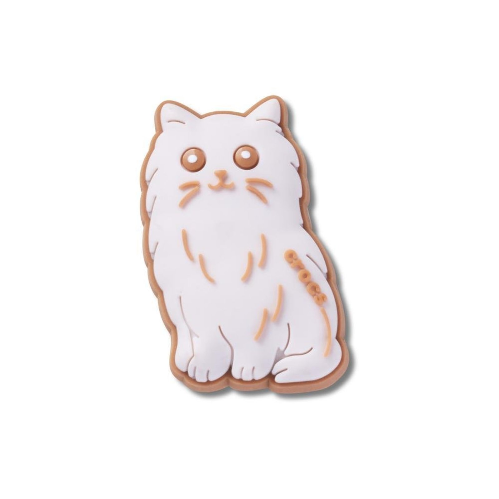 Infantil - Jibbitz™ Gato Persa Único Branco