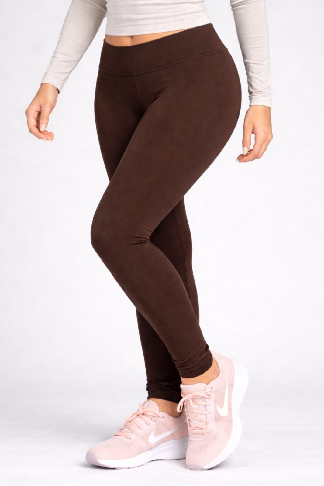 Vista 2 Calça Legging de Inverno Feminina Térmica Flanelada VIDA COSTEIRA azul marinho VIDA COSTEIRA azul marinho
