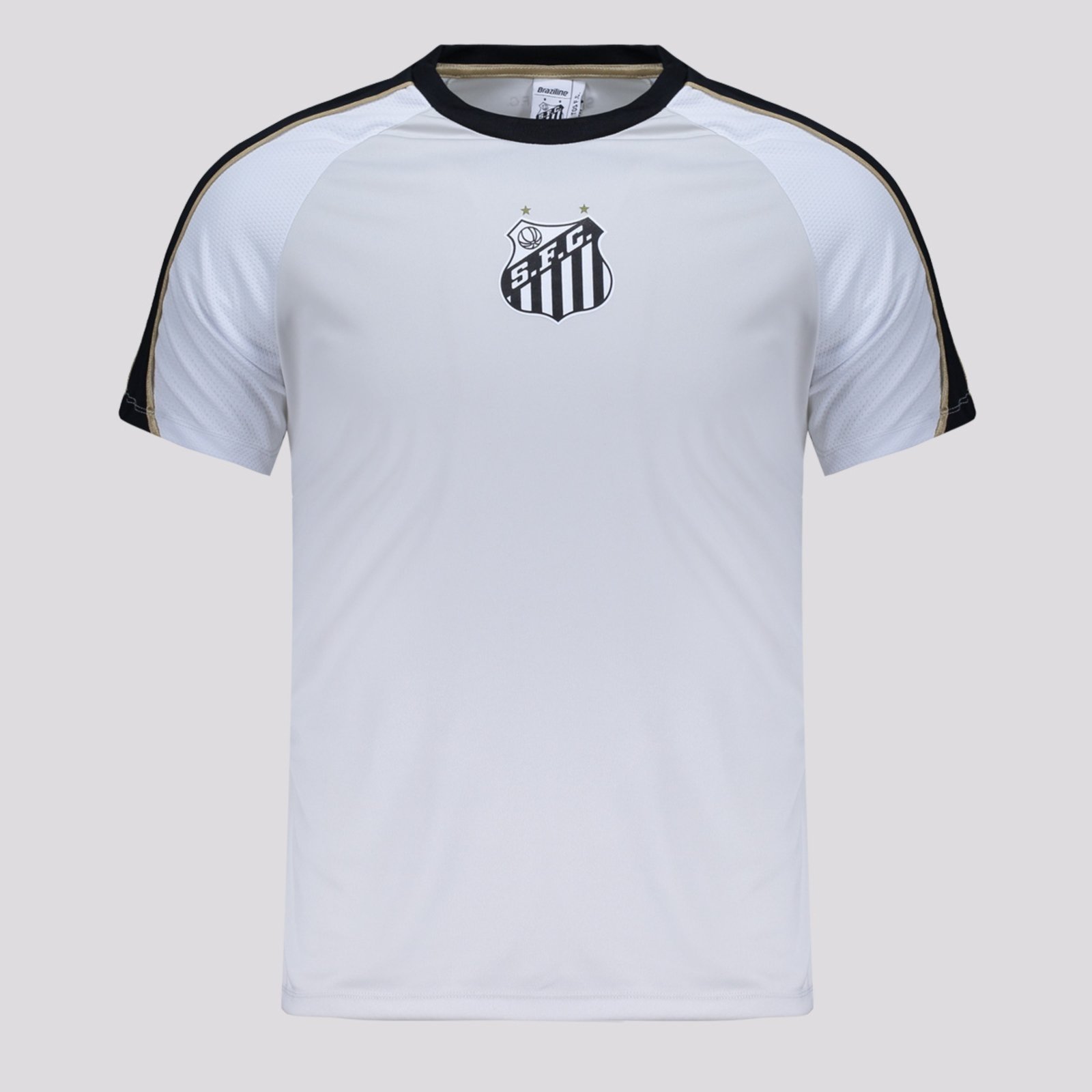 Camisa Santos Estaca Off White