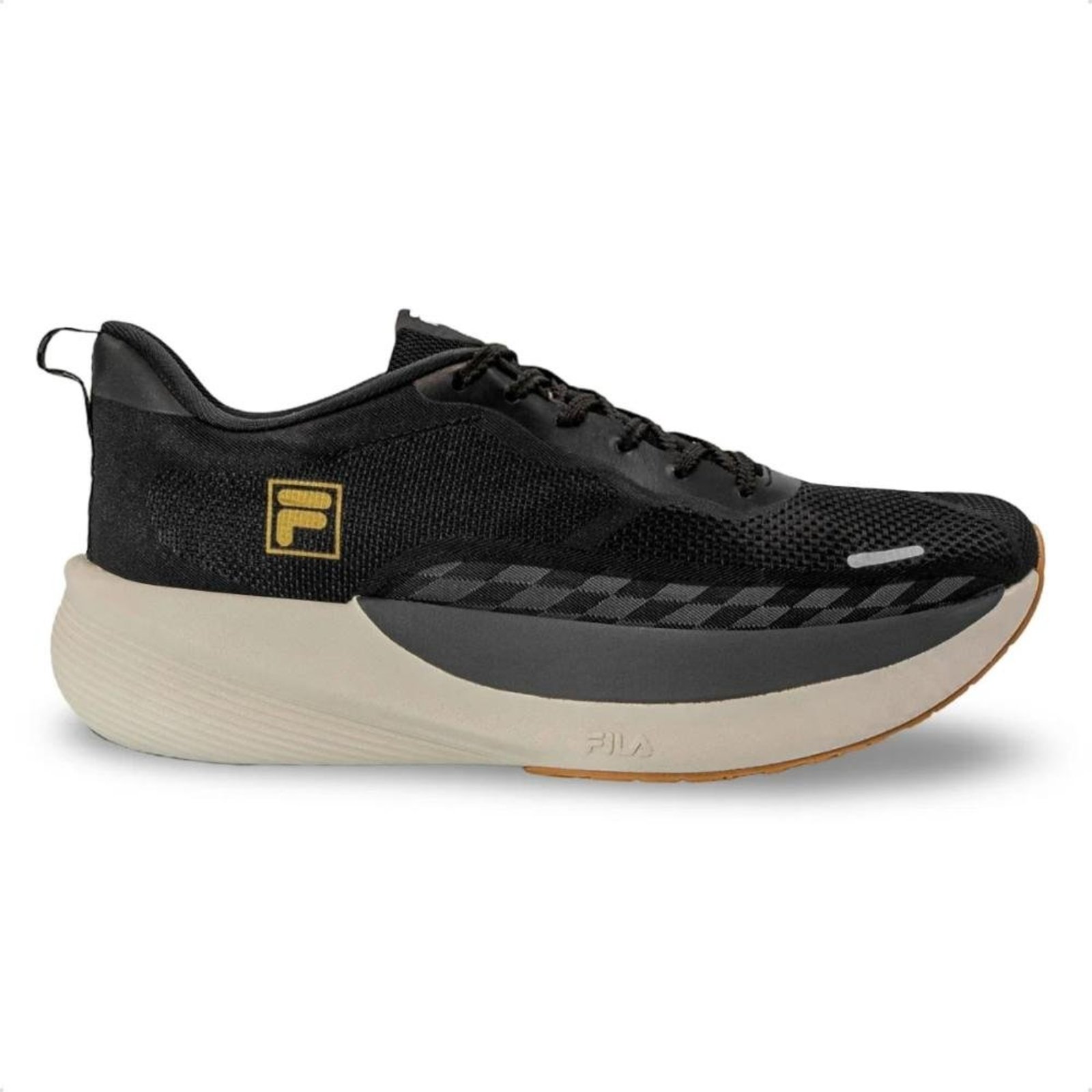 Tênis Fila Feminino Aero Skyfoam Corrida Preto