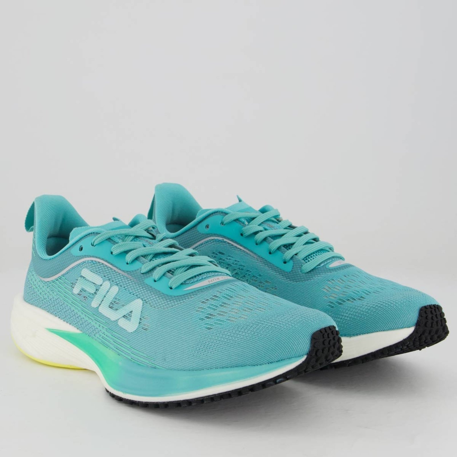 Vista 3 Tênis Fila KR6 Frame Feminino e Verde azul Fila azul