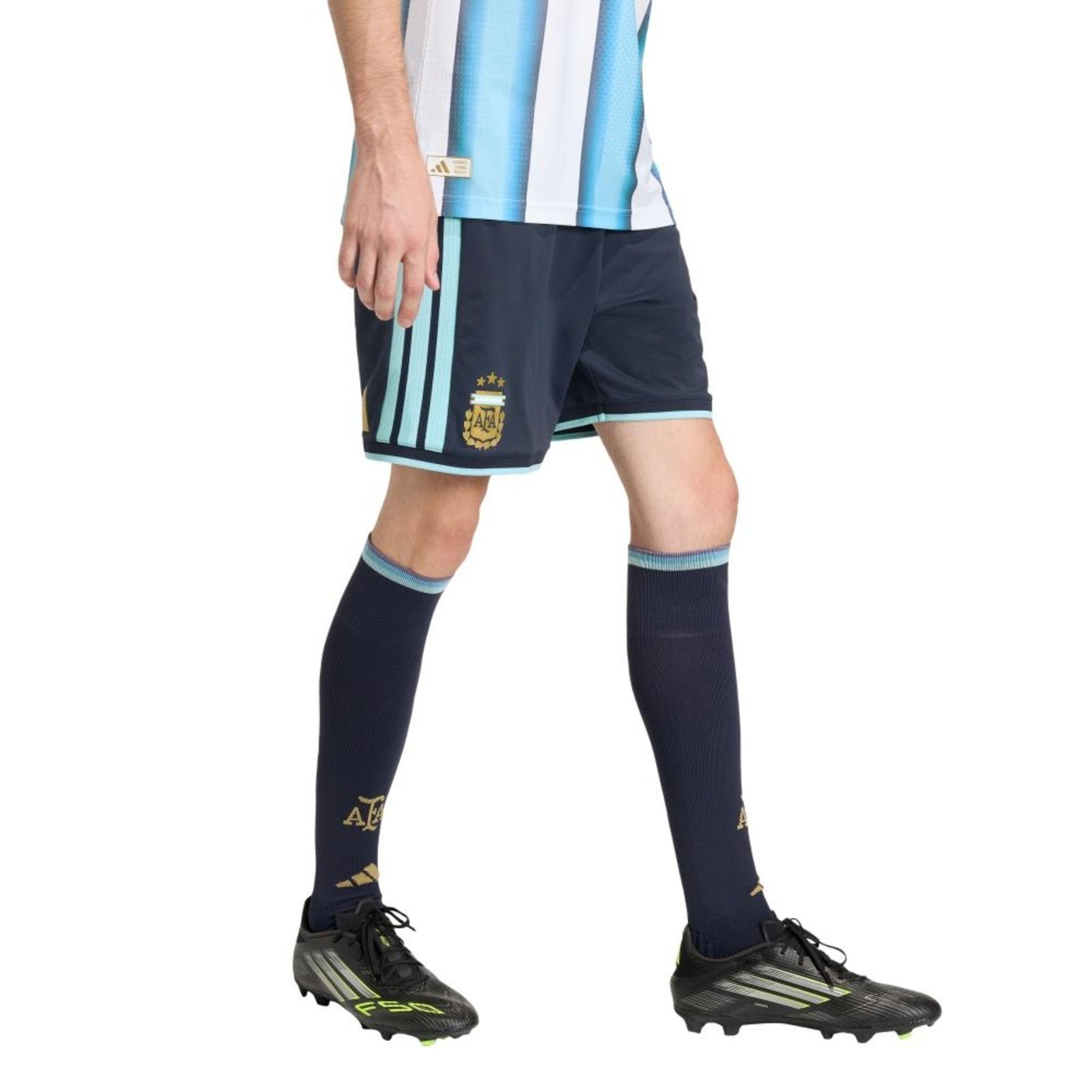Shorts Versão do Jogador Seleção Argentina 26 adidas Performance Azul