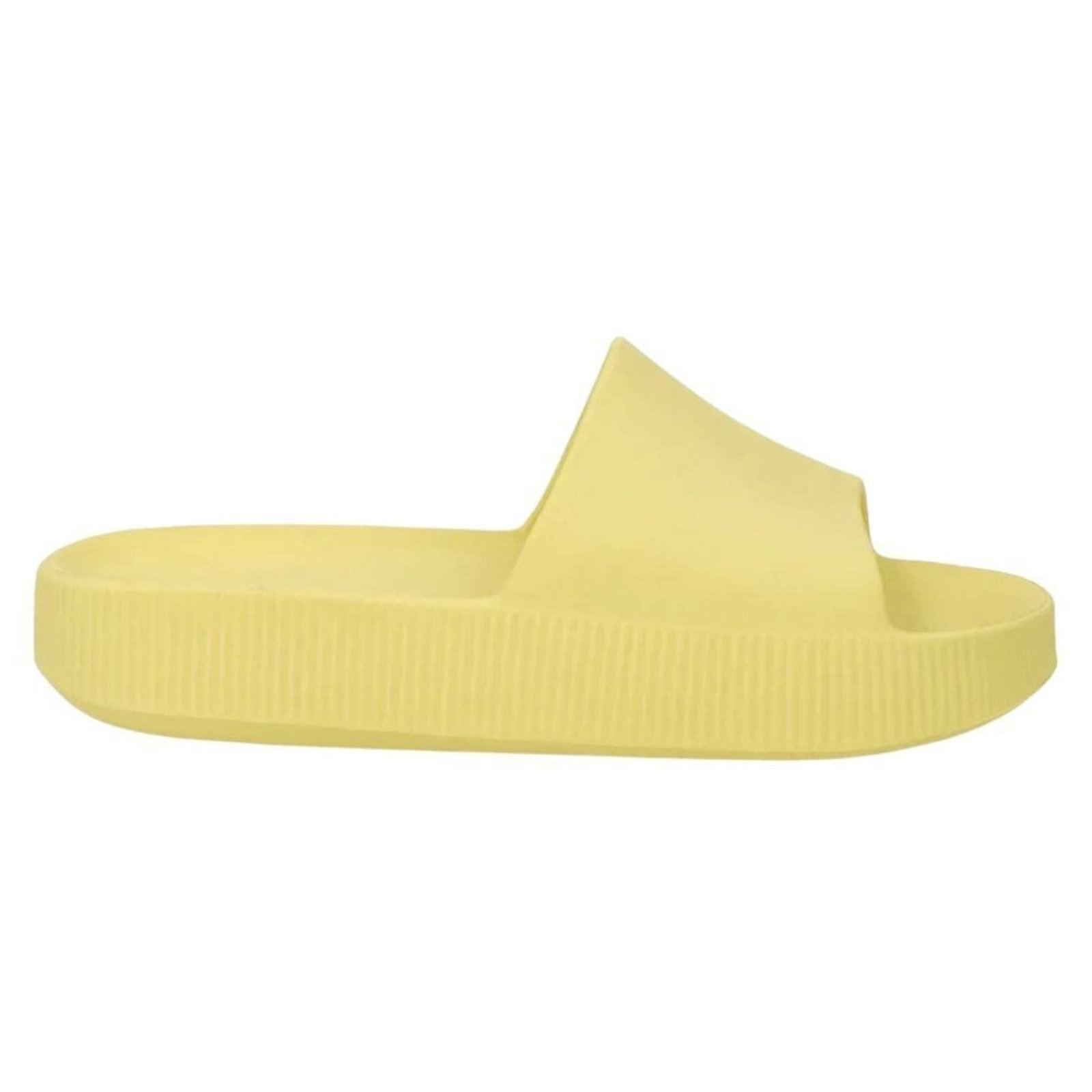 Chinelo Usaflex Slide Poofy Plataforma Feminino – Amarelo – usaflex