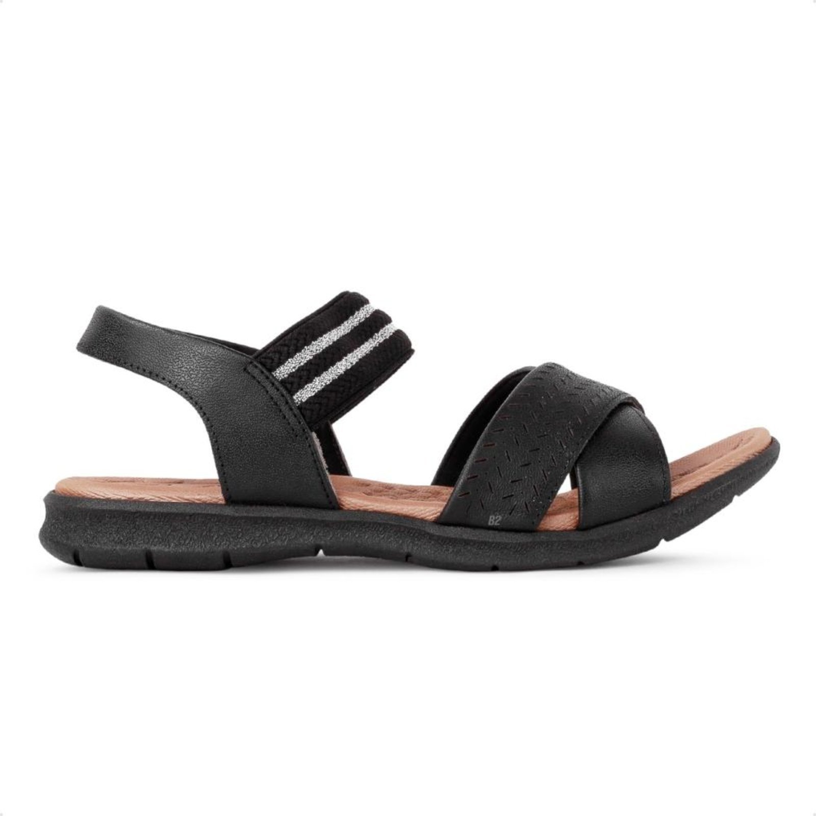 Sandália Usaflex Elastic Feminina Preto
