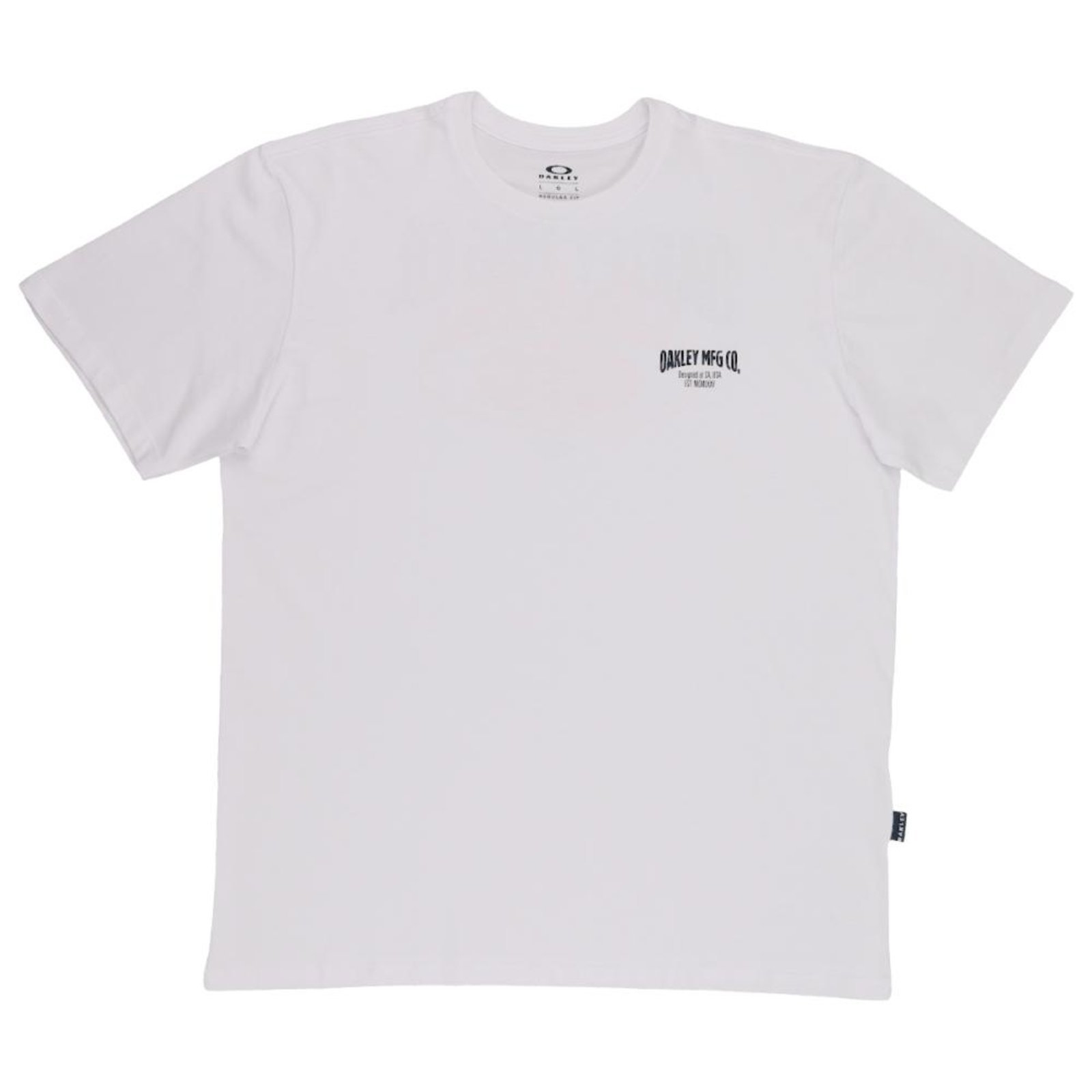 Camiseta Oakley Ellipse Fire Cross Tee White
