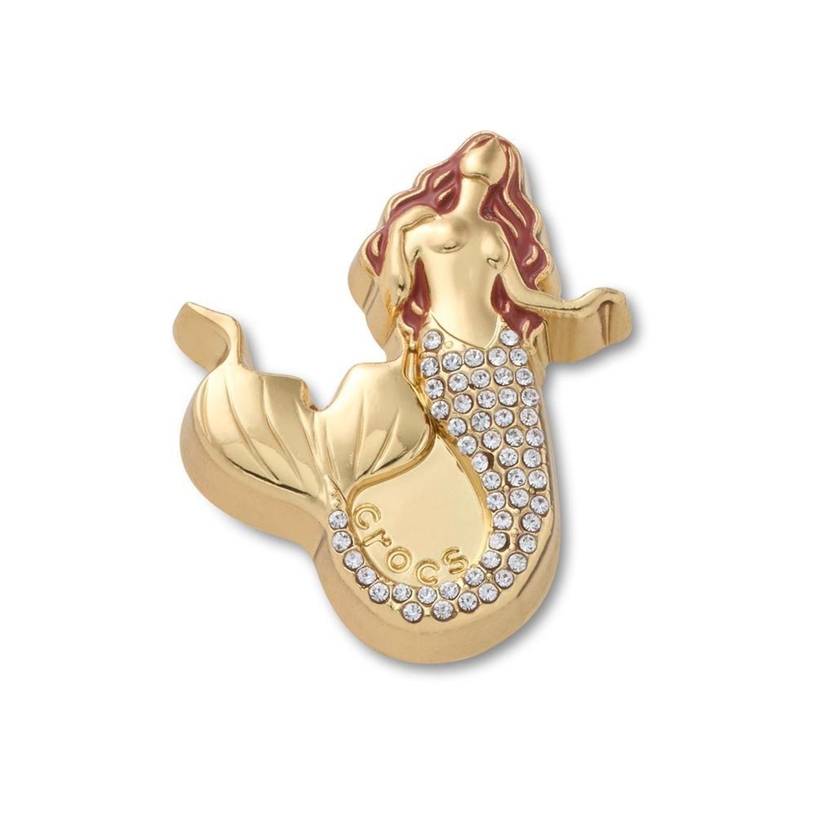Infantil - Jibbitz™ Sereia Dourada Único Branco