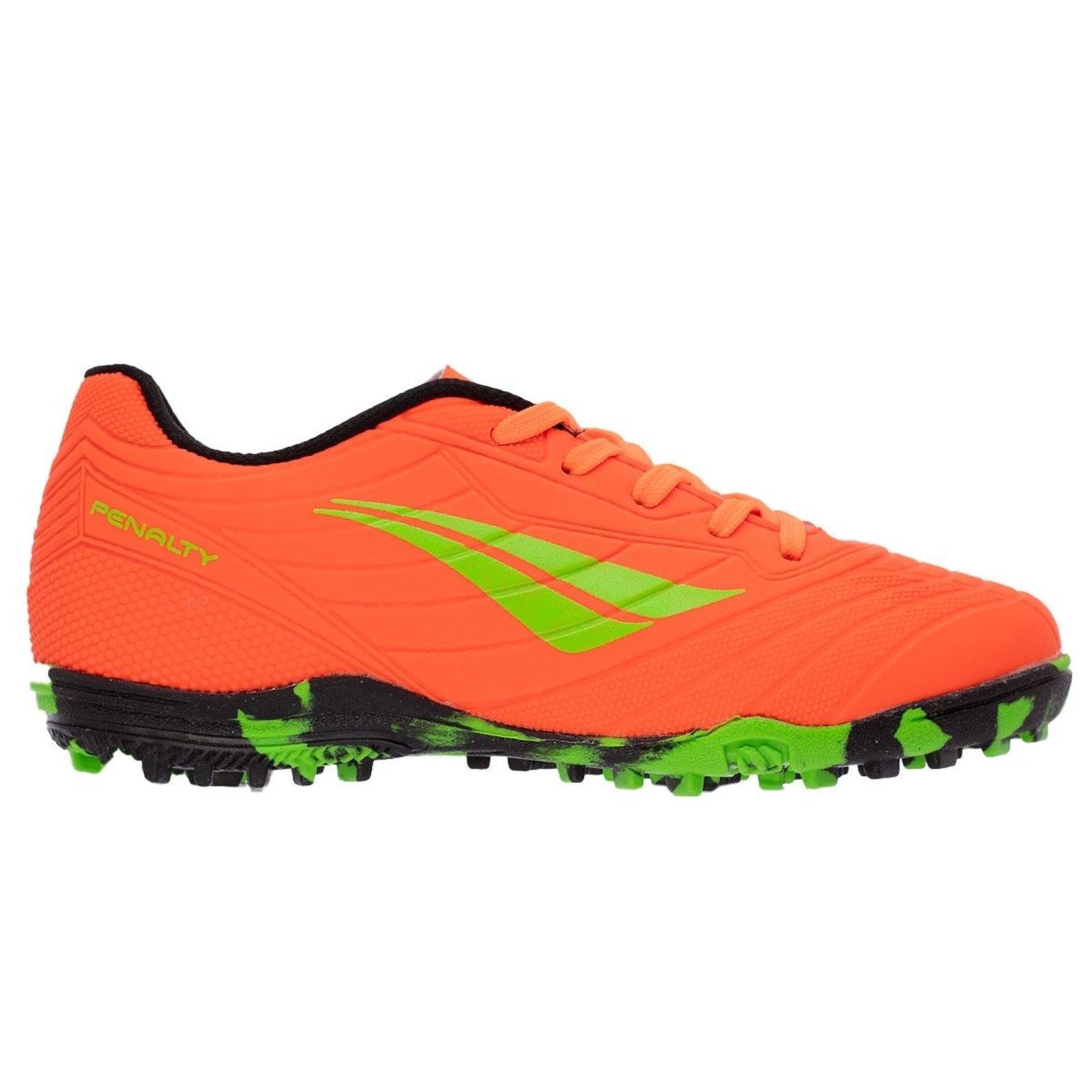 Infantil - Chuteira Society Menino Penalty Matis XXI Laranja
