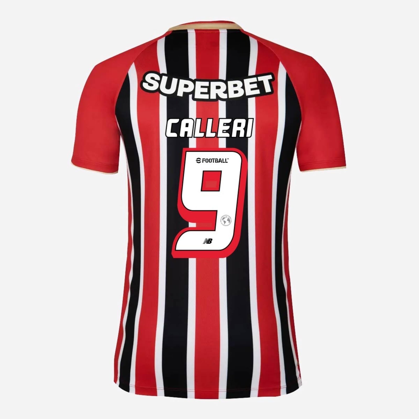 Camisa New Balance São Paulo II 2025 9 Calleri