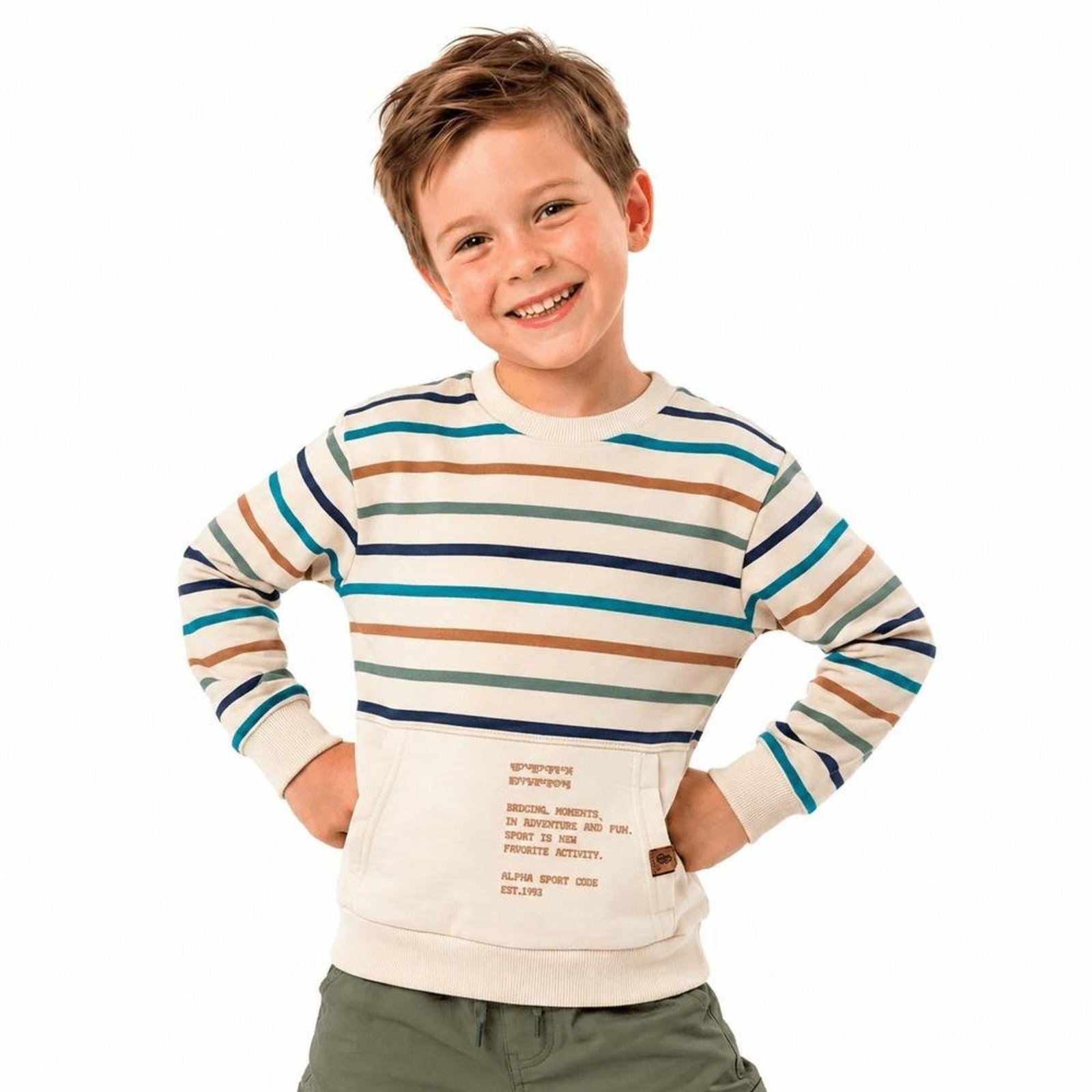 Infantil - Casaco Menino Monstro Legal Alphabeto Areia
