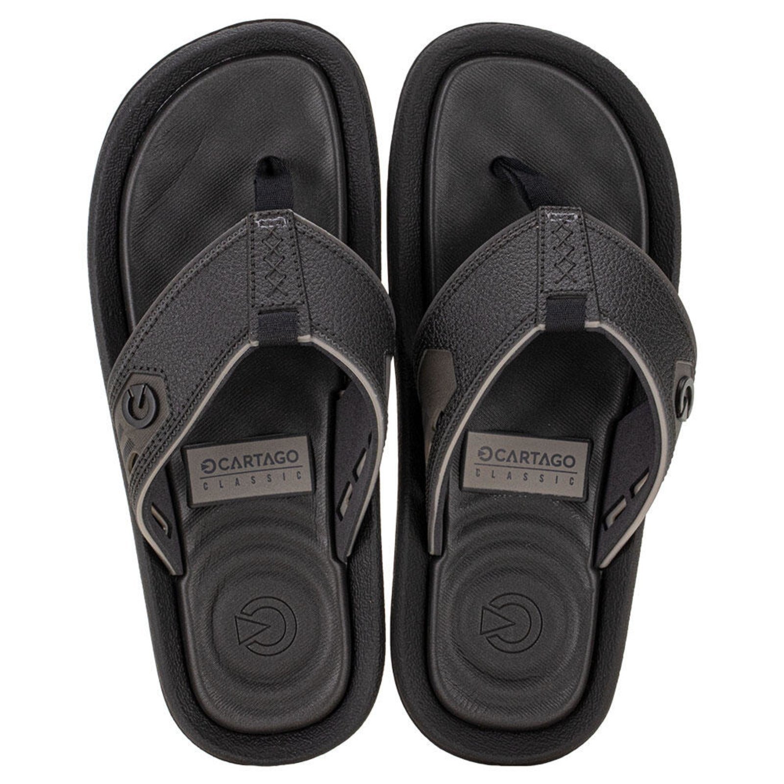 Chinelo Masculino Fiji V Cartago 12335 3292335 Preto