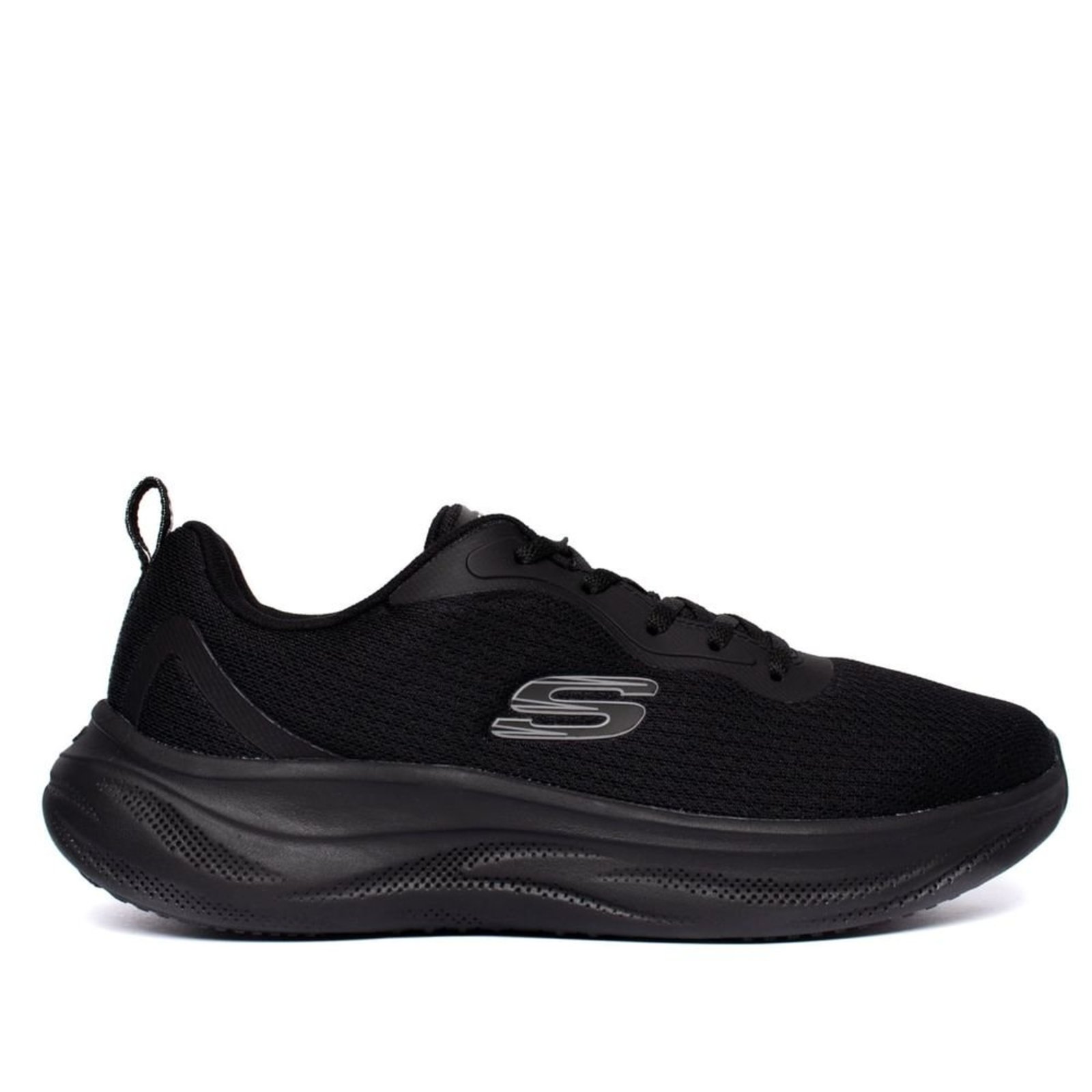 Tênis Masculino Skechers Skech Cloud Corrida Mesh Preto
