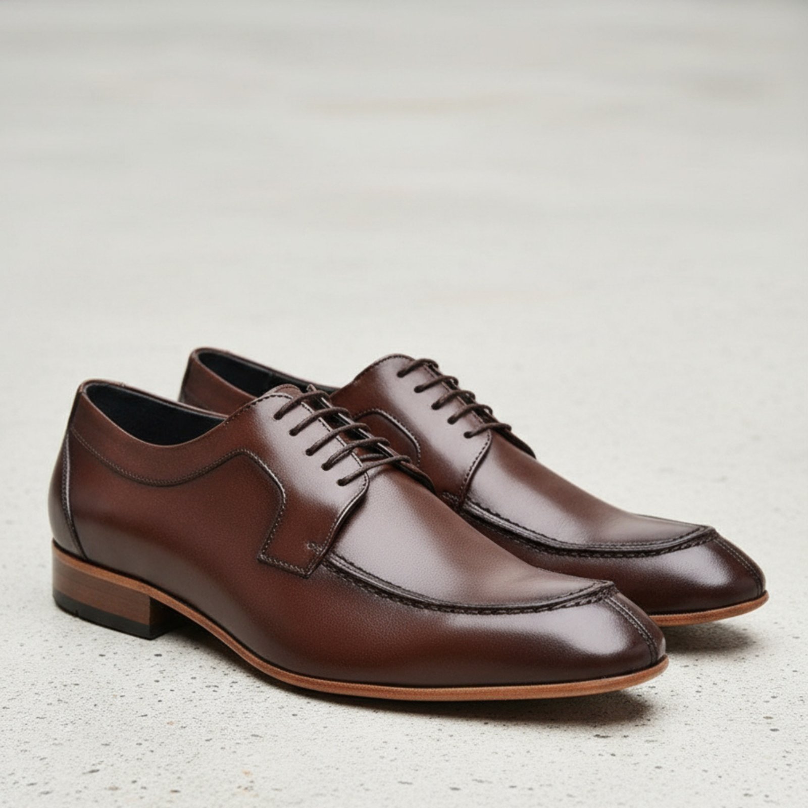 Sapato Social Masculino Derby Clássico de Luxo Sola Premium Esporte Fino Para Ocasião Especial Com Cadarço