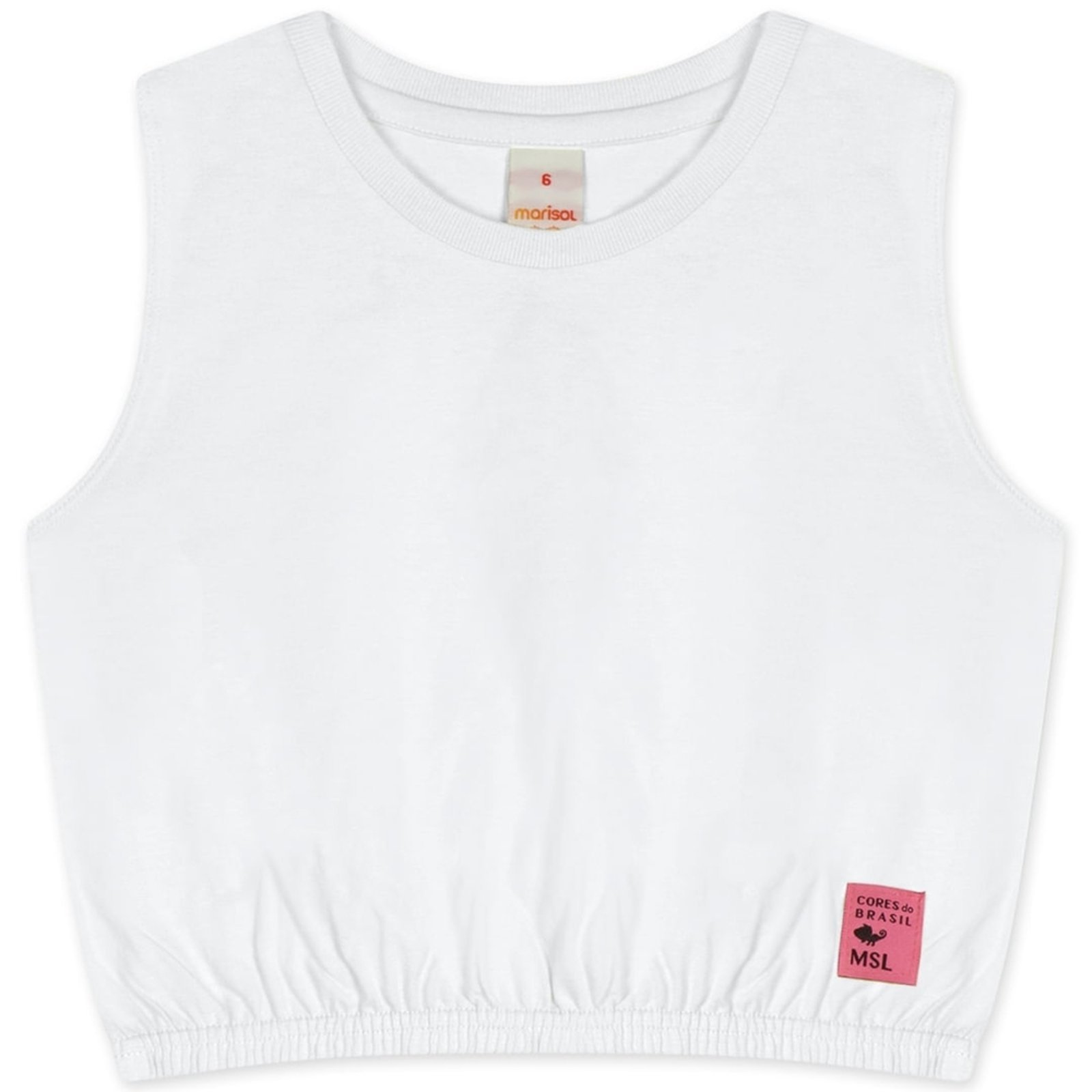 Infantil – Regata Cropped Com Aroma Feminina Marisol