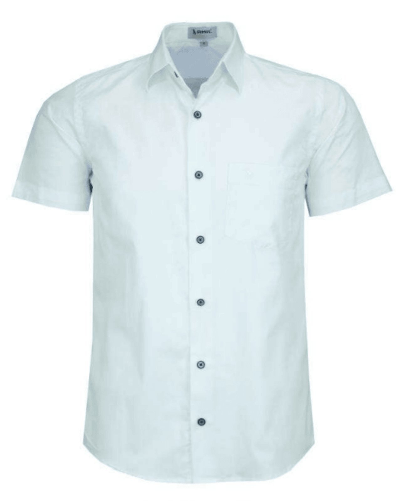 Camisa Social Amil Arbok Comfort Algodão C/Bolso Macia Fácil de Passar Luxo Branco