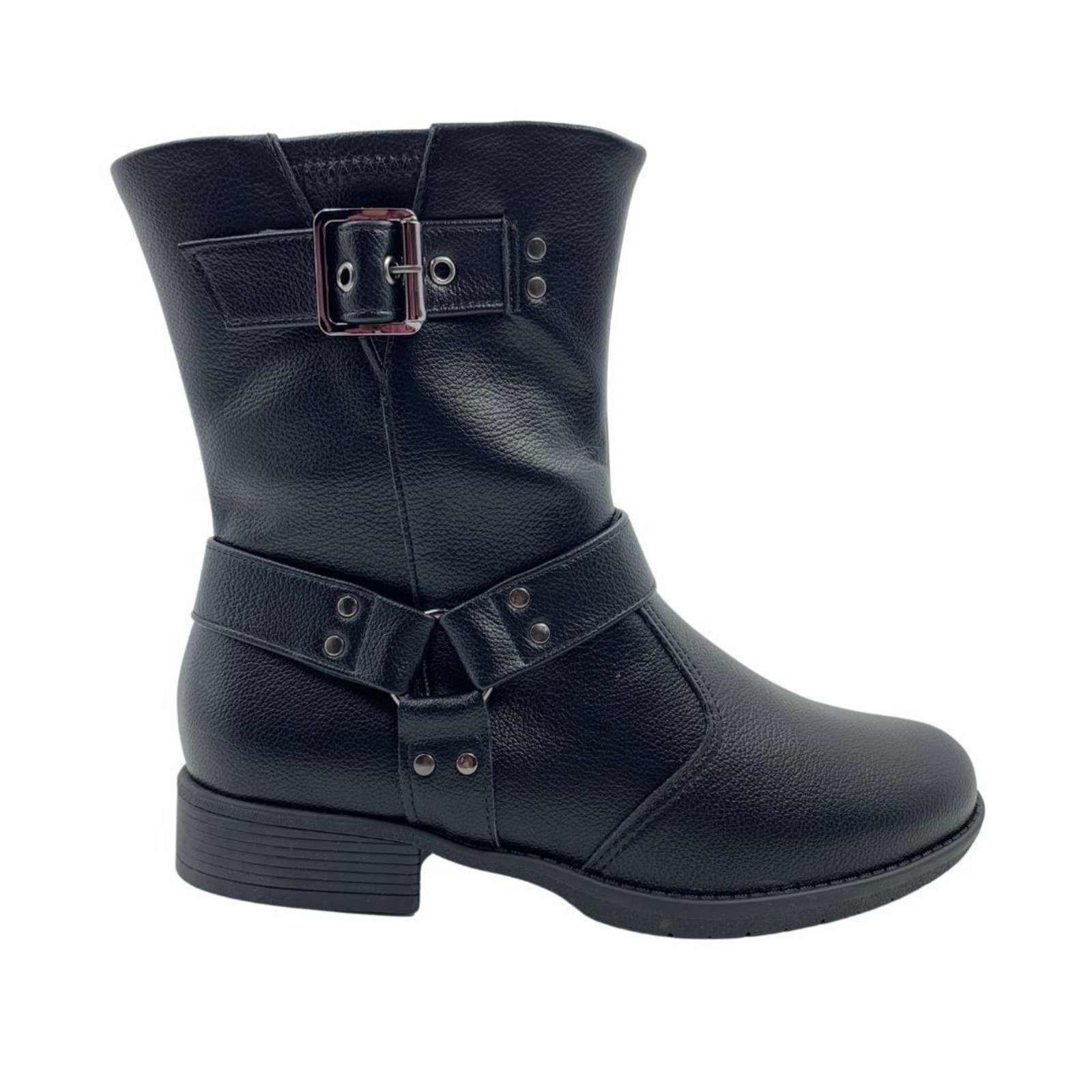 Bota Piccadilly Cano Médio Montaria Preta 653013 – Preto – piccadilly