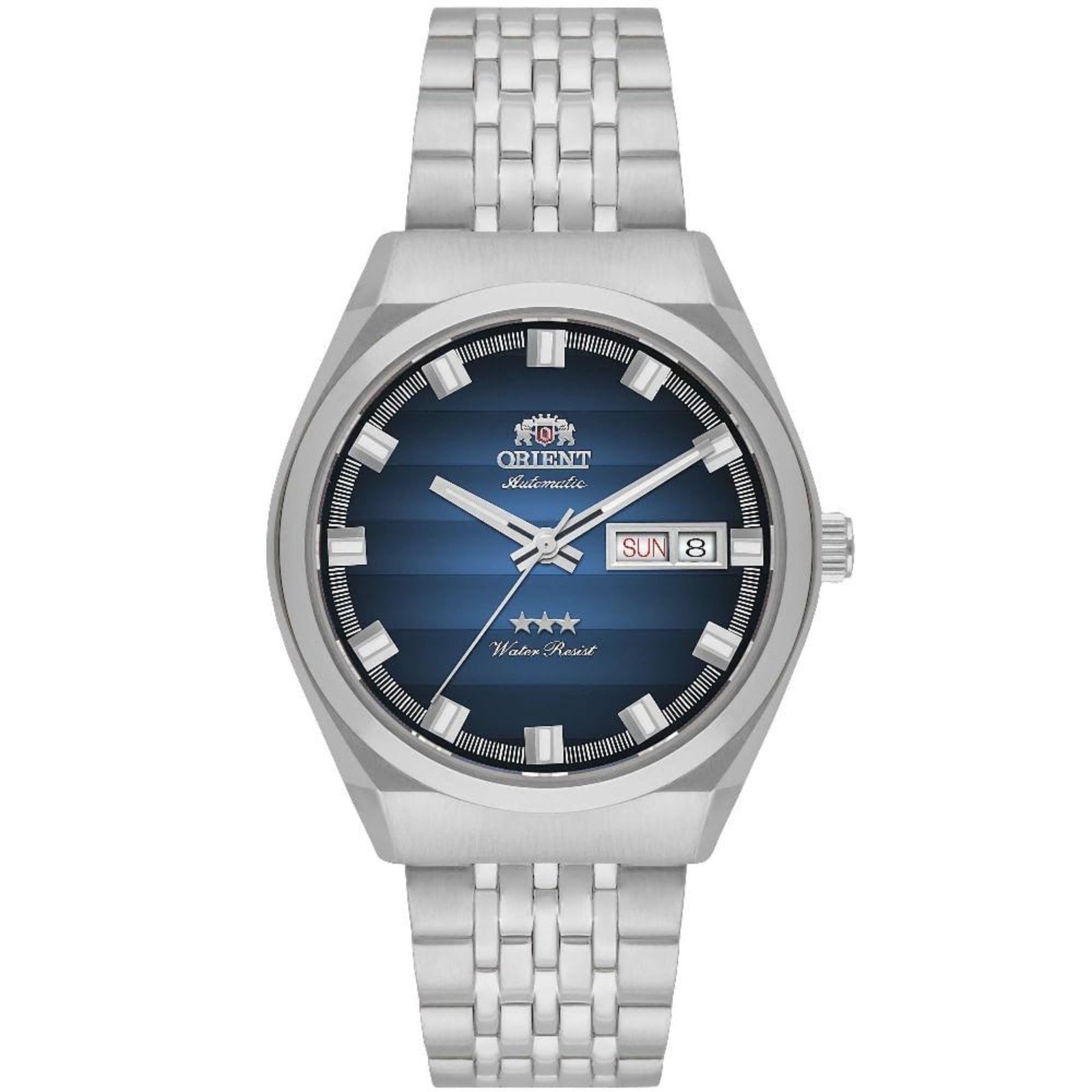 Relógio Masculino Automático Heritage Orient Prata YN6SS014 E1SX Prata
