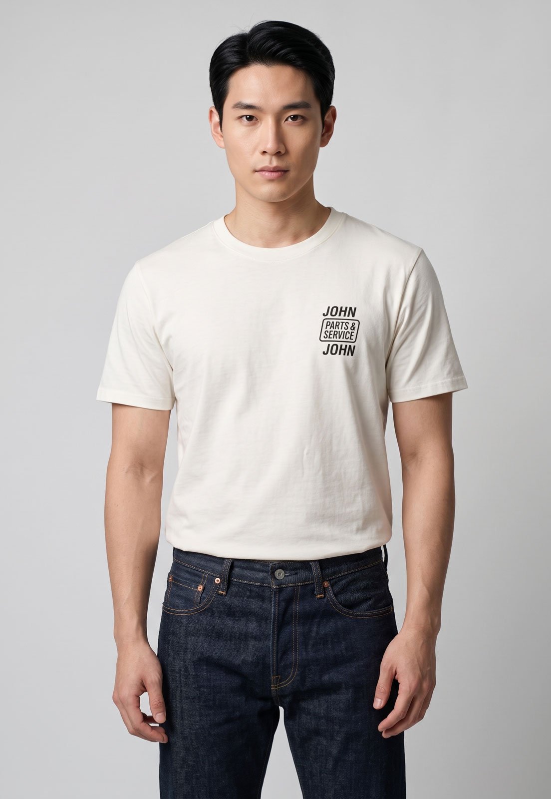 Camiseta Masculina John John Parts And Service Branca