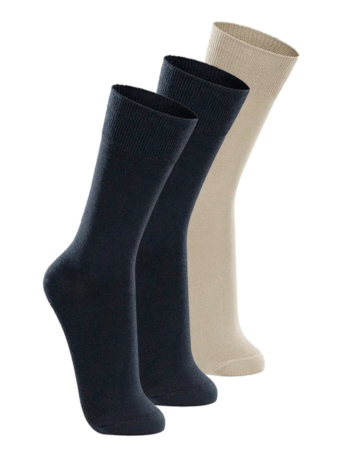 Kit com 3 Pares de Meias Casual Lupo 1210-201