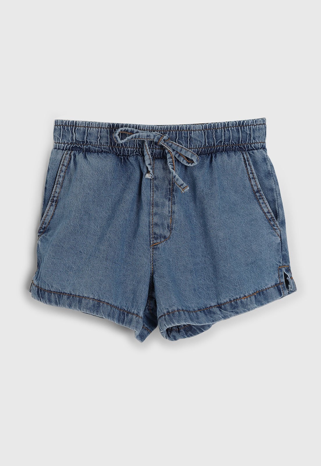 Infantil - Shorts Hering Jeans Azul Claro