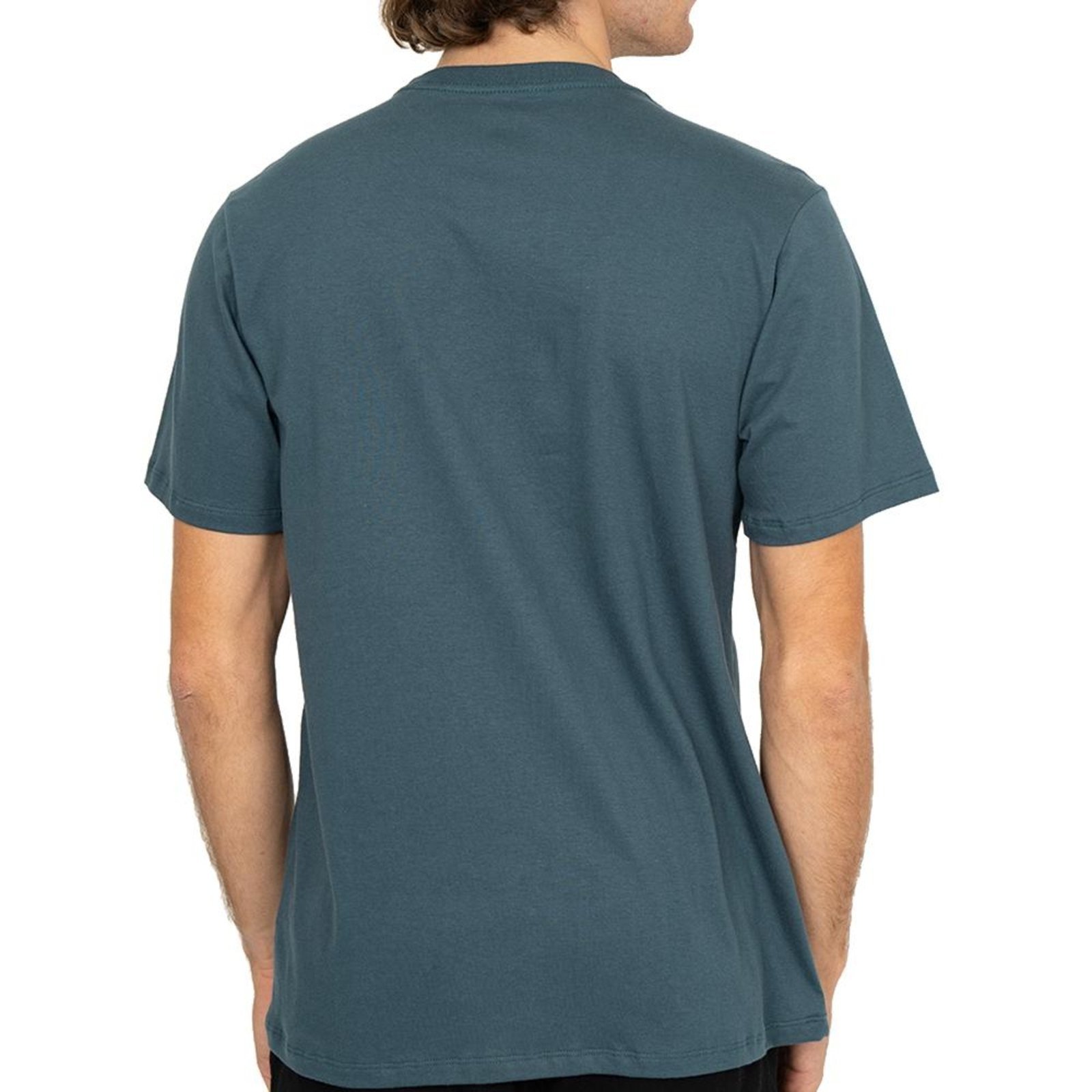 Camiseta Quiksilver Metal Comp SM26 Masculina Azul Escuro