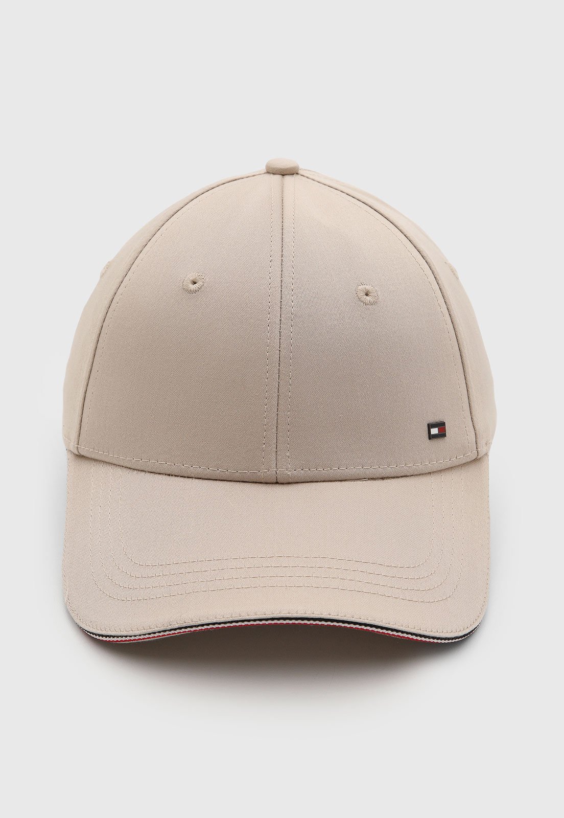 Boné Tommy Hilfiger Aba Curva Bege