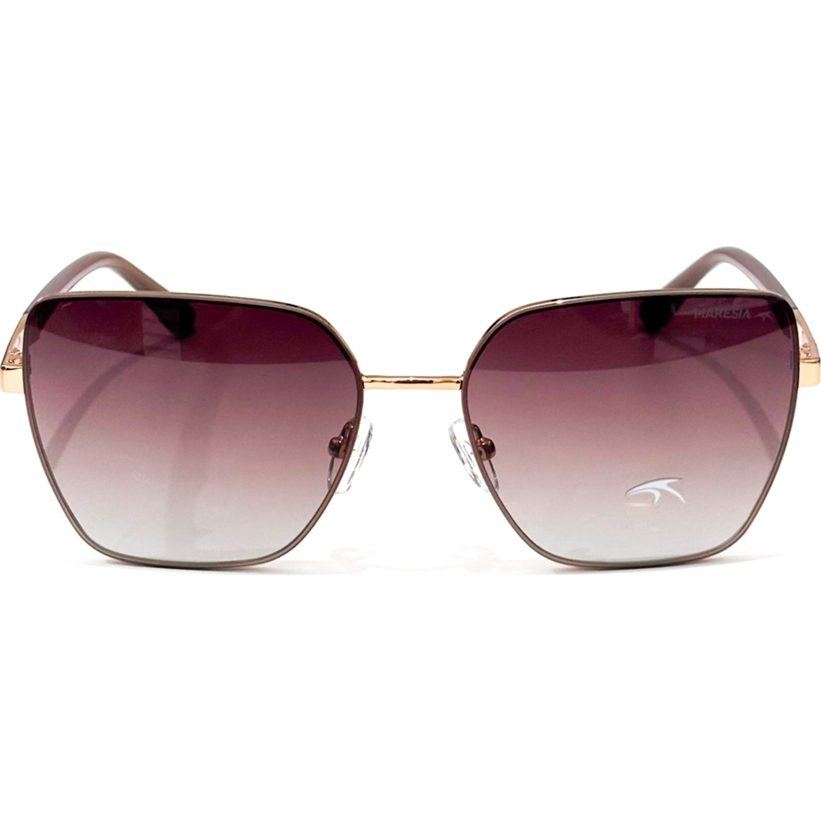 Vista 3 Óculos de Sol Maresia MRS005 C100 Feminino marrom marrom
