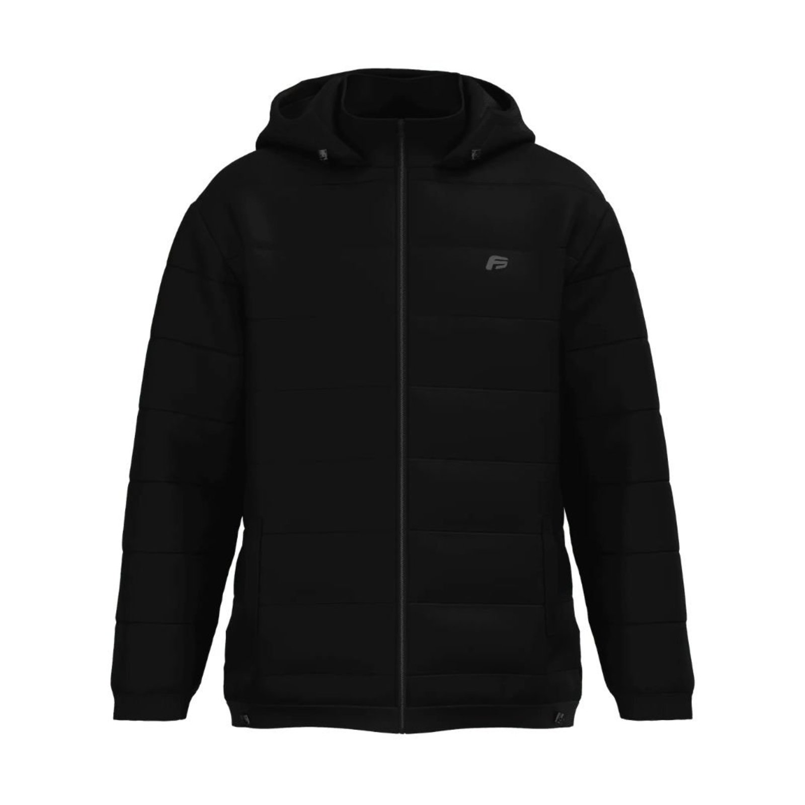 Jaqueta Freesurf Chic Puffer - PRETO
