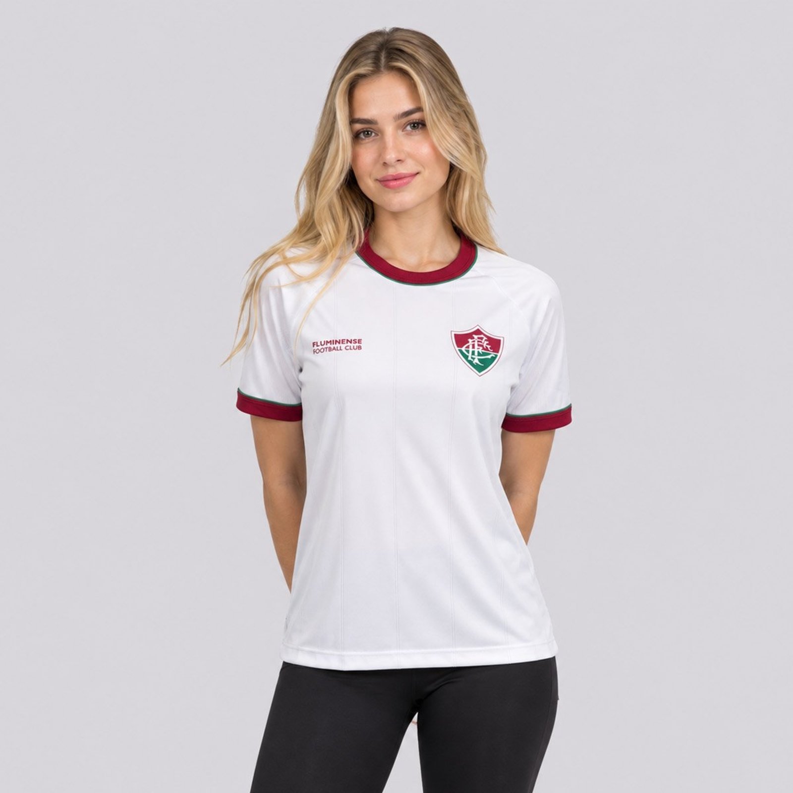Camisa Fluminense Leveza Feminina Branca