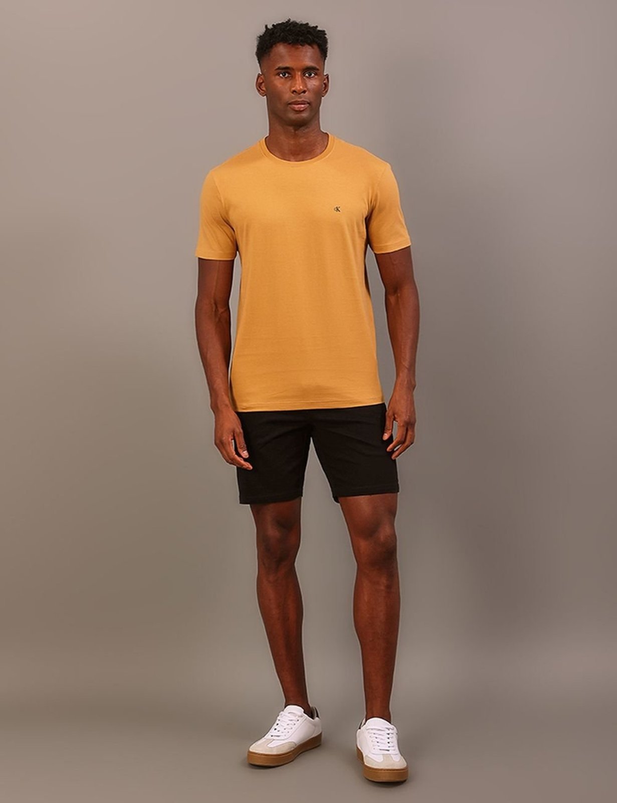 Camiseta Manga Curta Calvin Klein Jeans Masculino Packable - Havana Calvin Klein Jeans