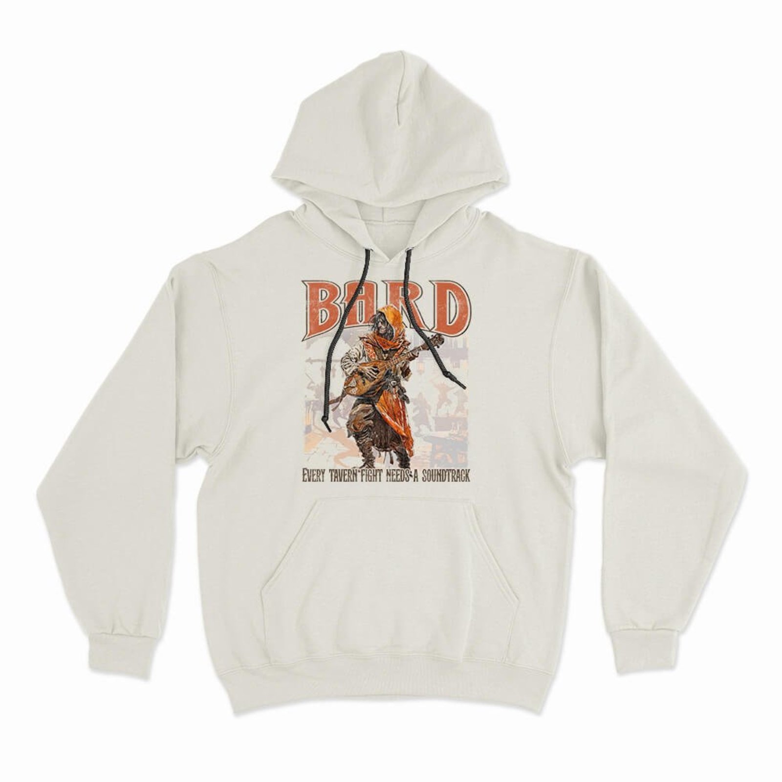 Moletom Com Capuz Bard - Off White - Casual - Studio Geek