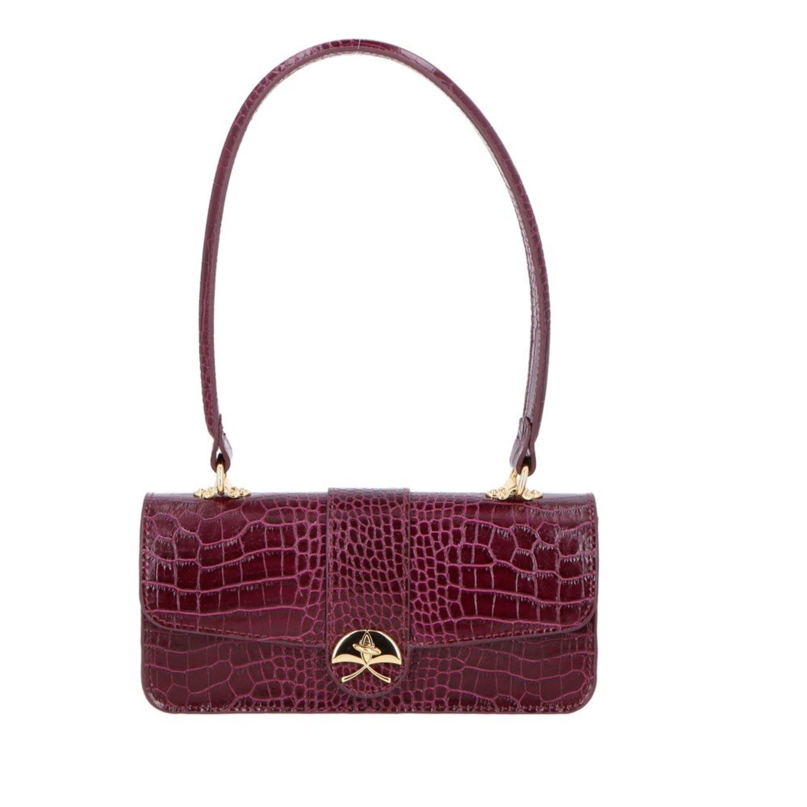 Bolsa Estruturada Luiza Barcelos 77771412 Vinho