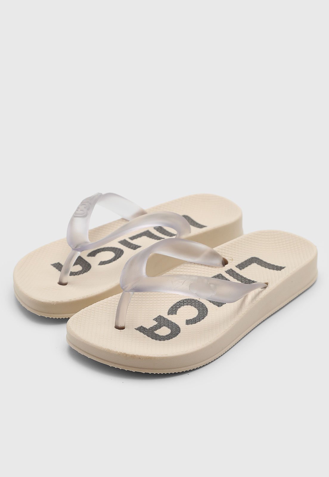 Vista 3 Infantil - Chinelo Lilica Ripilica Andy bege Lilica Ripilica bege