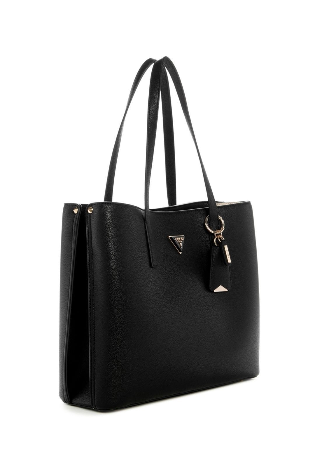 Vista 3 Bolsa Guess Meridian Ii Girlfriend Tote preto preto