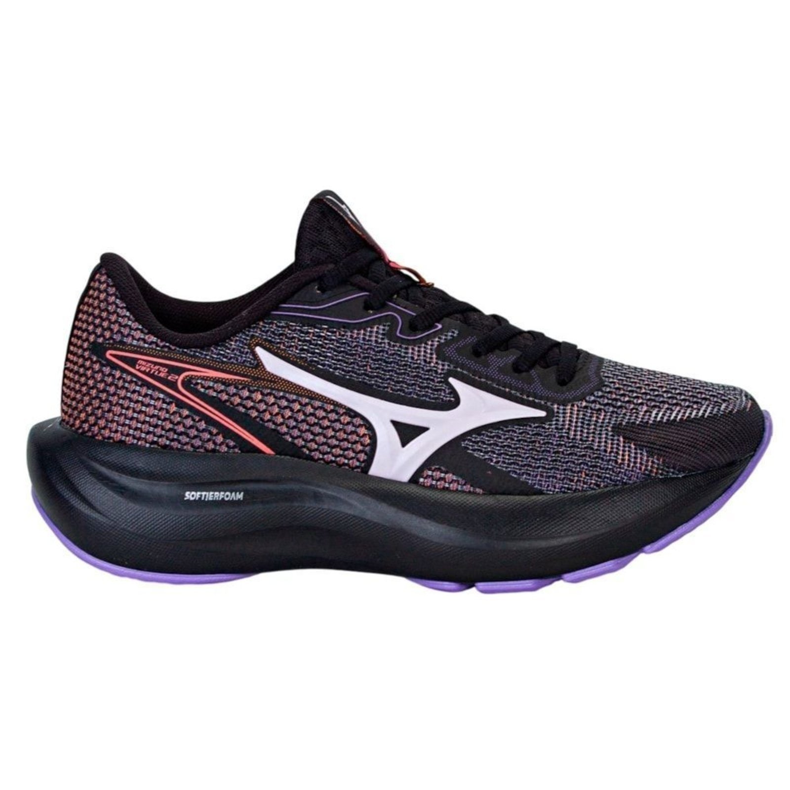 Tênis Mizuno Virtue 2 Feminino - Preto - mizuno