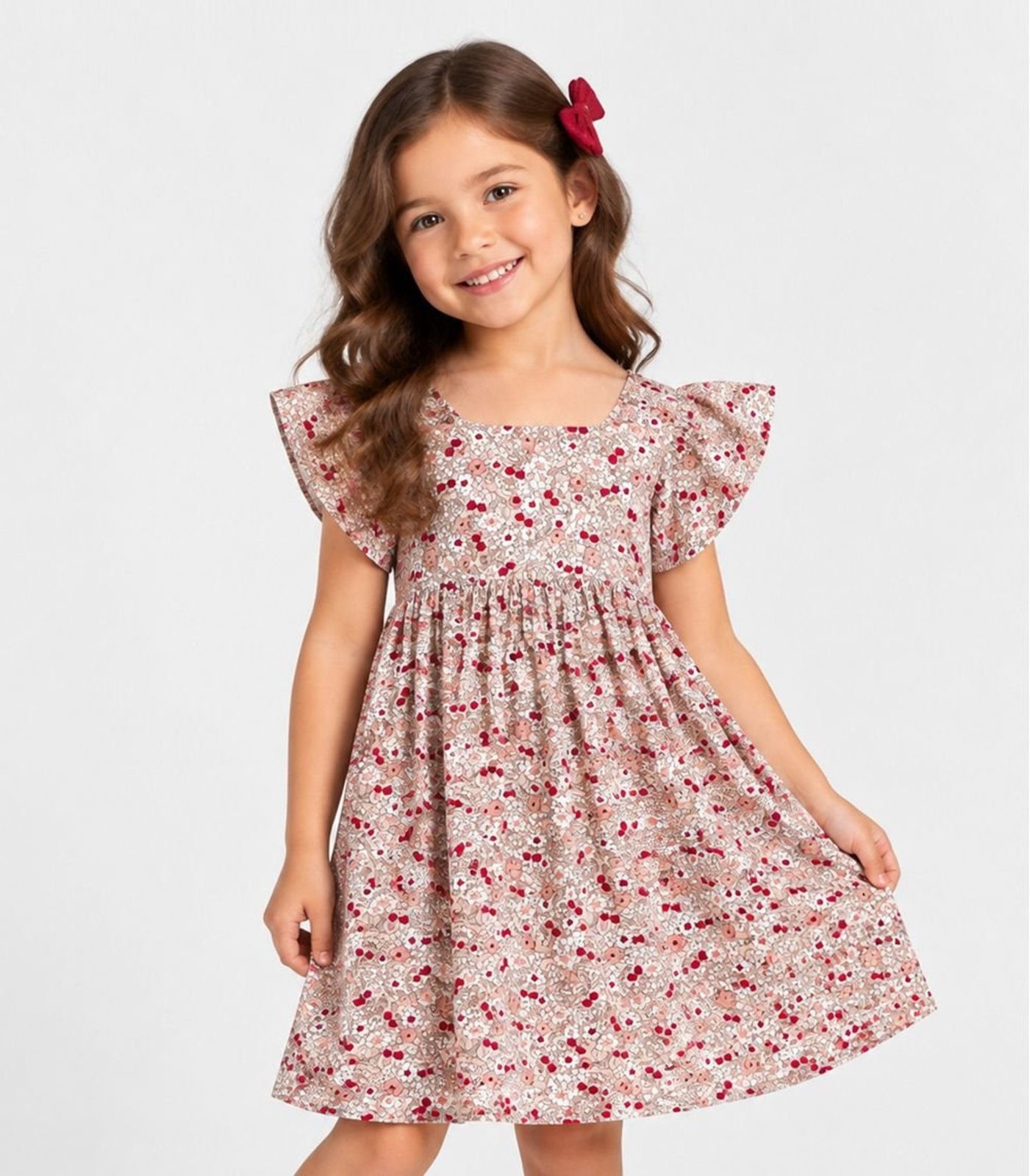 Infantil - Vestido Verão Feminino Select Rosa