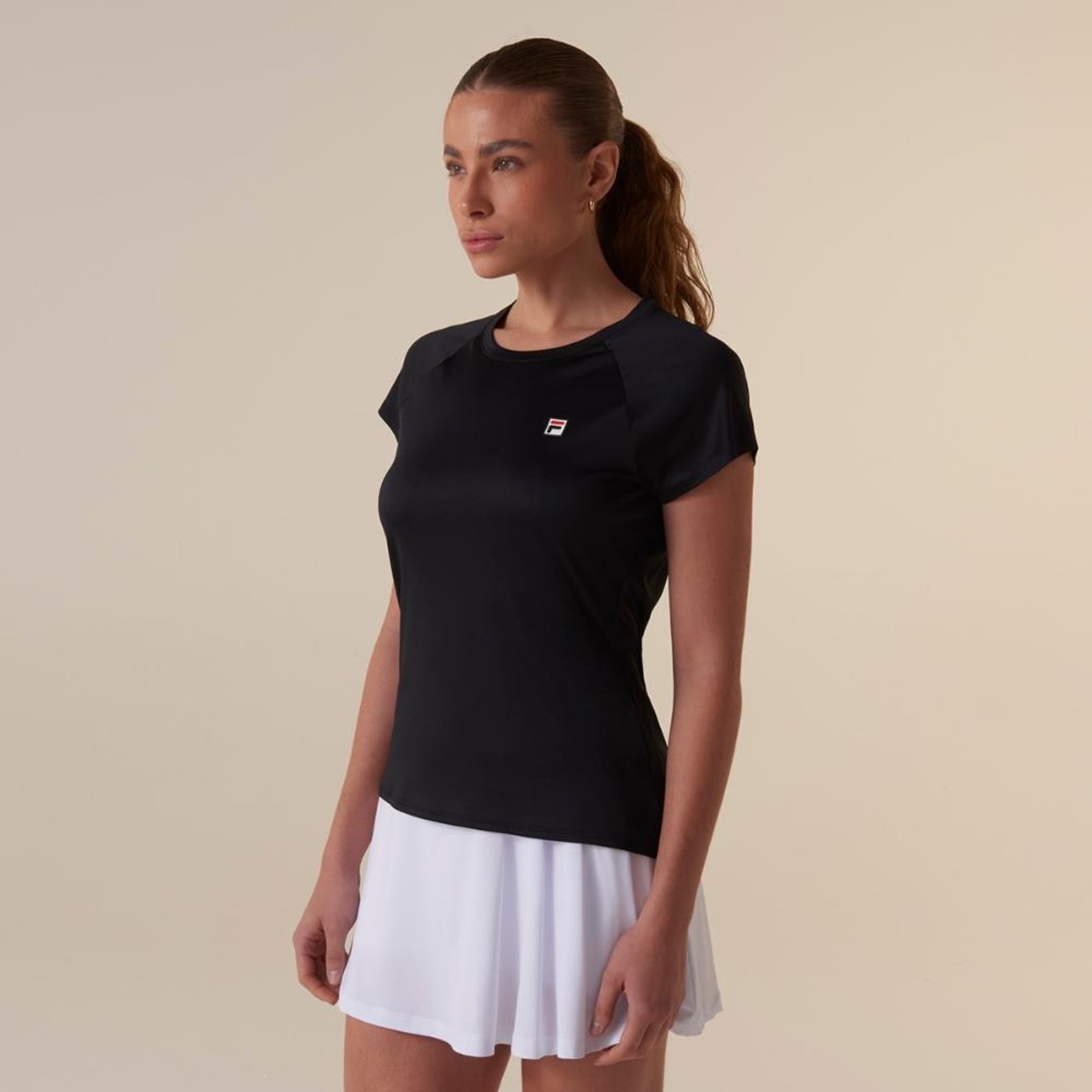 Vista 2 Camiseta Fila Tennis Basic Feminina incolor Fila incolor