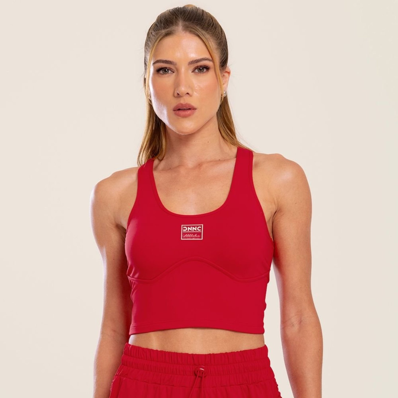 Cropped Bojado Vermelho Apple Polamida Soft Donna Carioca