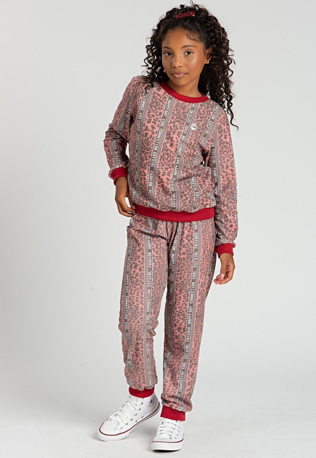 Infantil – Conjunto Animal Print Girls