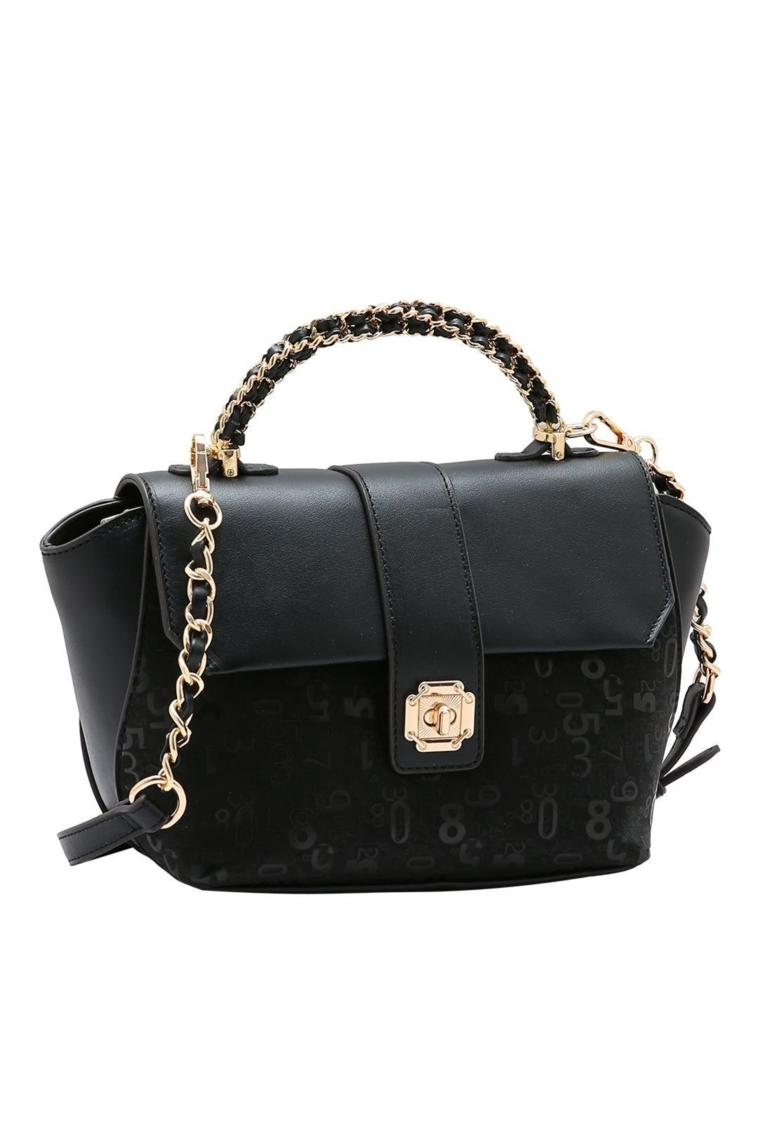 Bolsa Feminina Chenson Deluxe Satchel Mão 3485444 Preto
