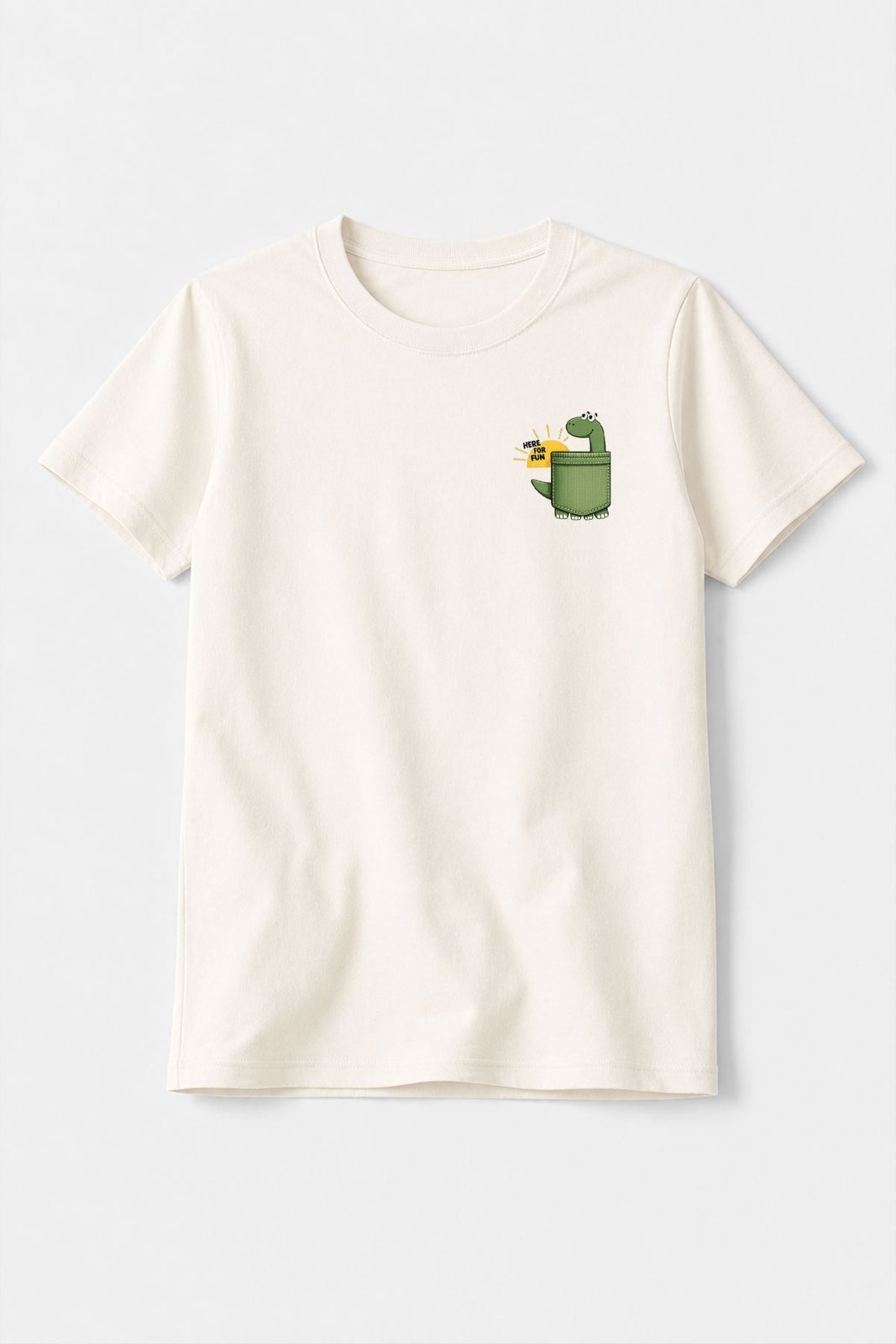 Infantil - Camiseta Masculina Marinheiro Here For Fun Dino - Babei no Look