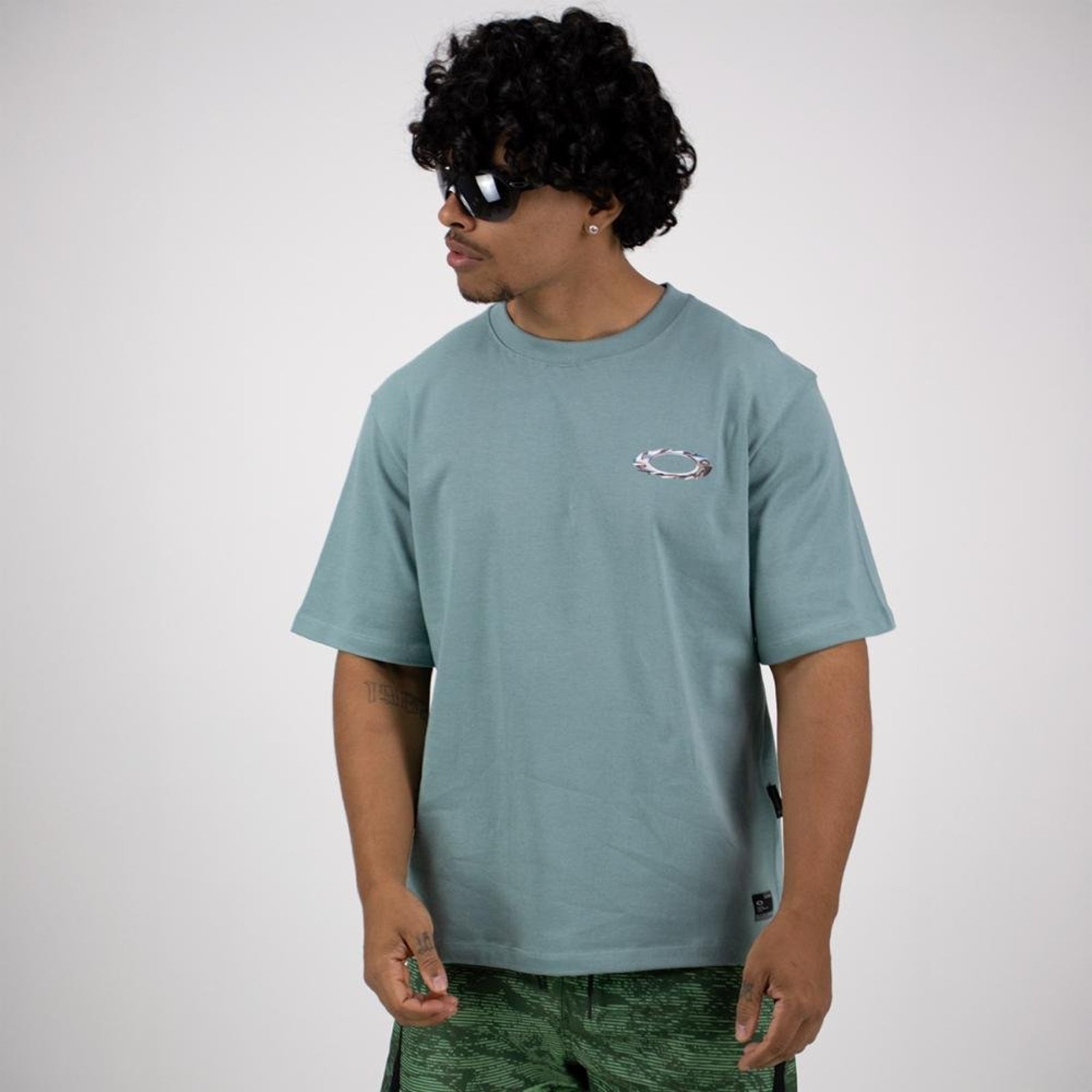 Camiseta Oakley Ellipse Sharp Metal Tee Verde