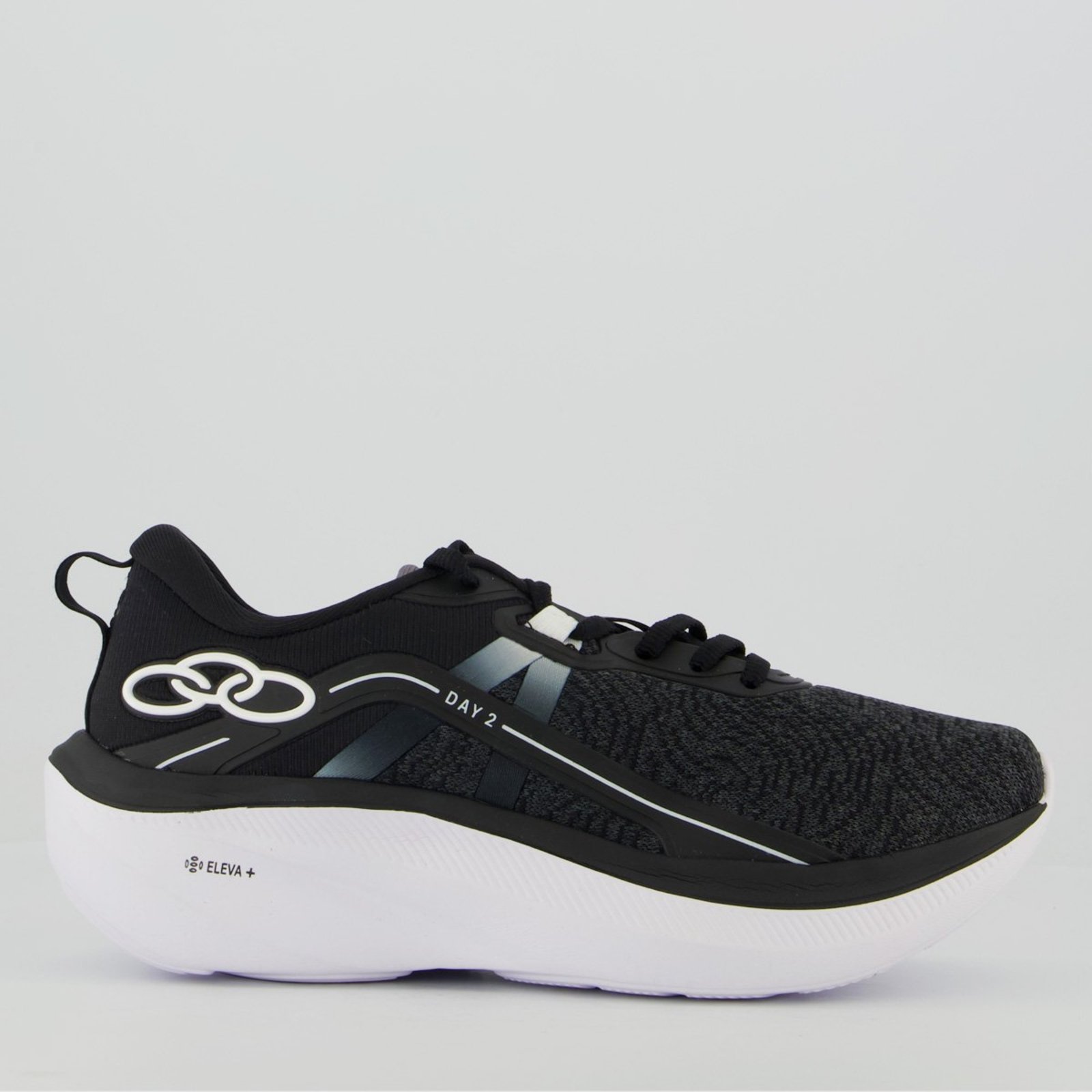 Tênis Olympikus Day 2 Feminino Preto e Branco