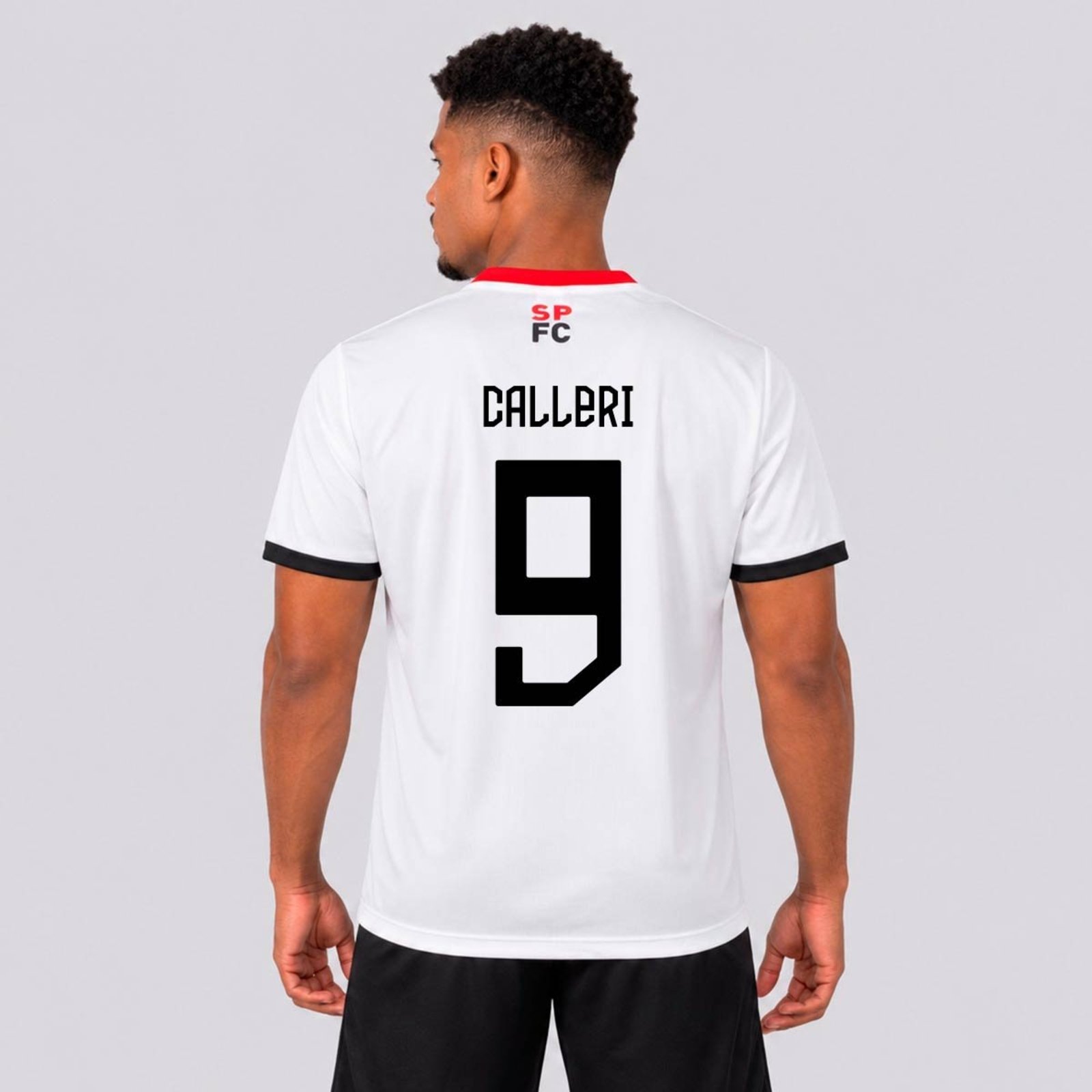 Camisa São Paulo Coração Branca 9 Calleri