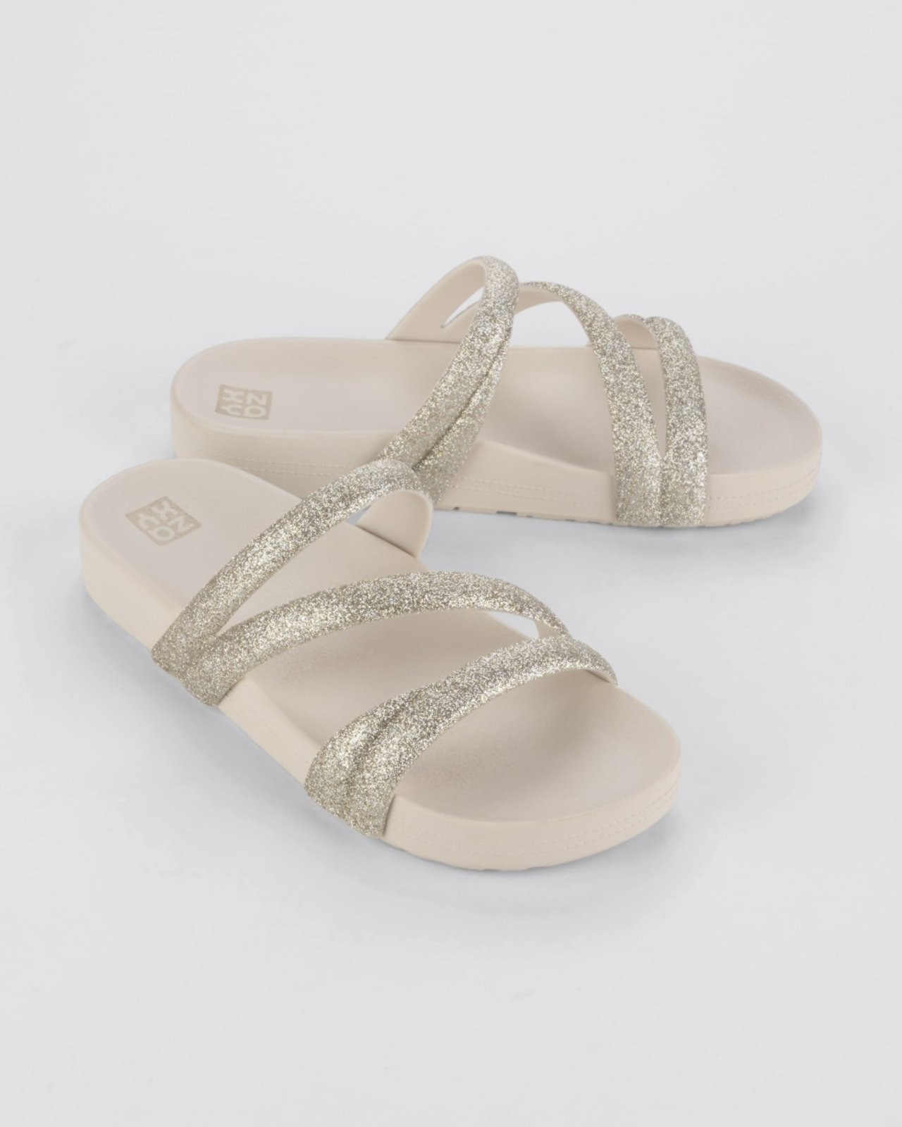 Slide Zaxy Glitter Off-white