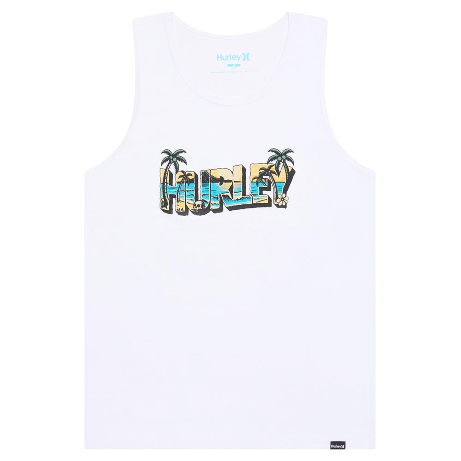Regata Hurley Beach SM26 Masculina Branco