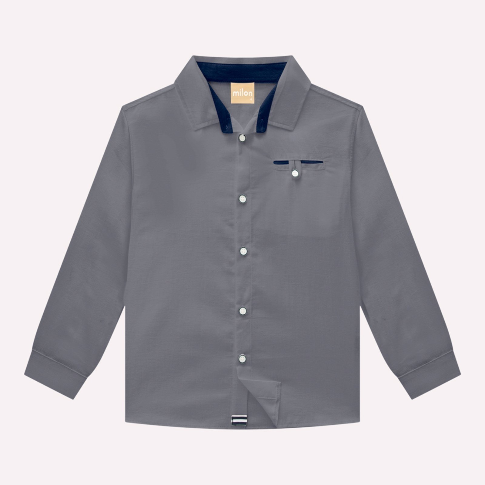 Infantil - Camisa Menino em Algodão Milon