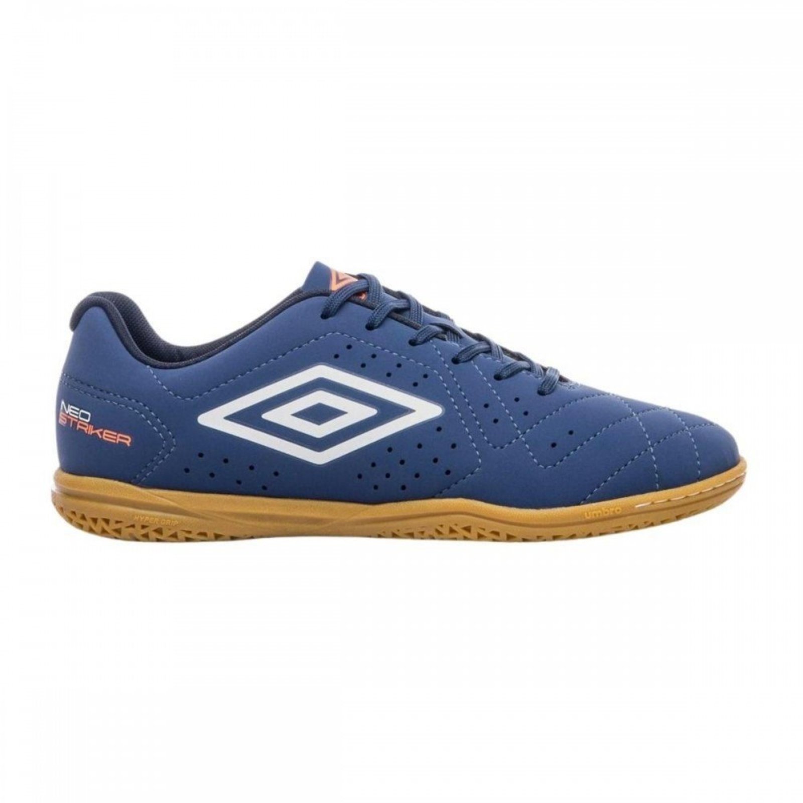 Chuteira Umbro Neo Striker II Futsal Indoor Masculino Umbro Azul Marinho