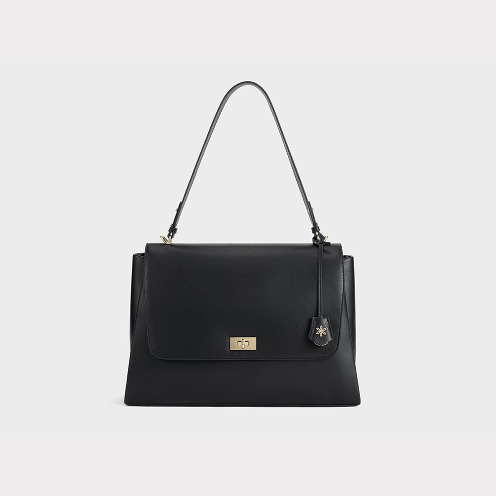 Bolsa Francesca Fiore Milano Preta