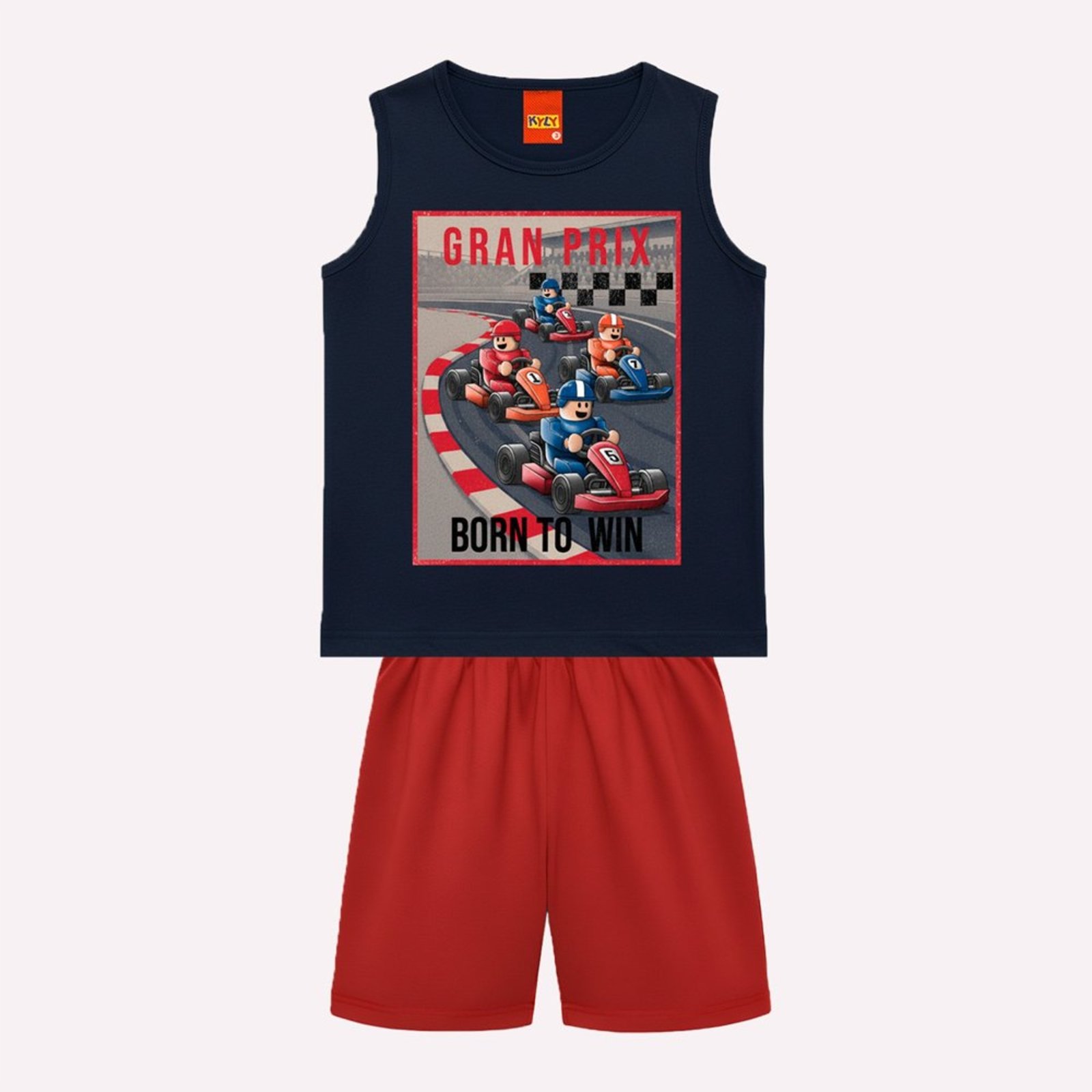 Infantil - Conjunto Menino Estampa Kyly
